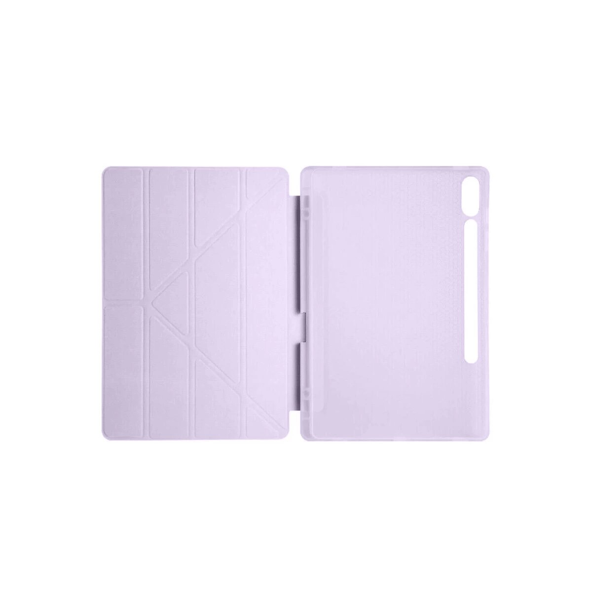 Samsung Galaxy X610 Tab S9 Fe Plus 12.4 Kılıf Kalemlikli Mars Tablet Kılıfı - Lila Samsung Galaxy X610 Tab S9 Fe Plus 12.4 Kılıf Kalemlikli Mars Tablet Kılıfı - Lila