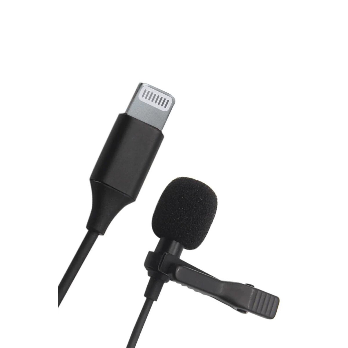 Lightning 2 Metre Double Mikrofon - Siyah Lightning 2 Metre Double Mikrofon - Siyah