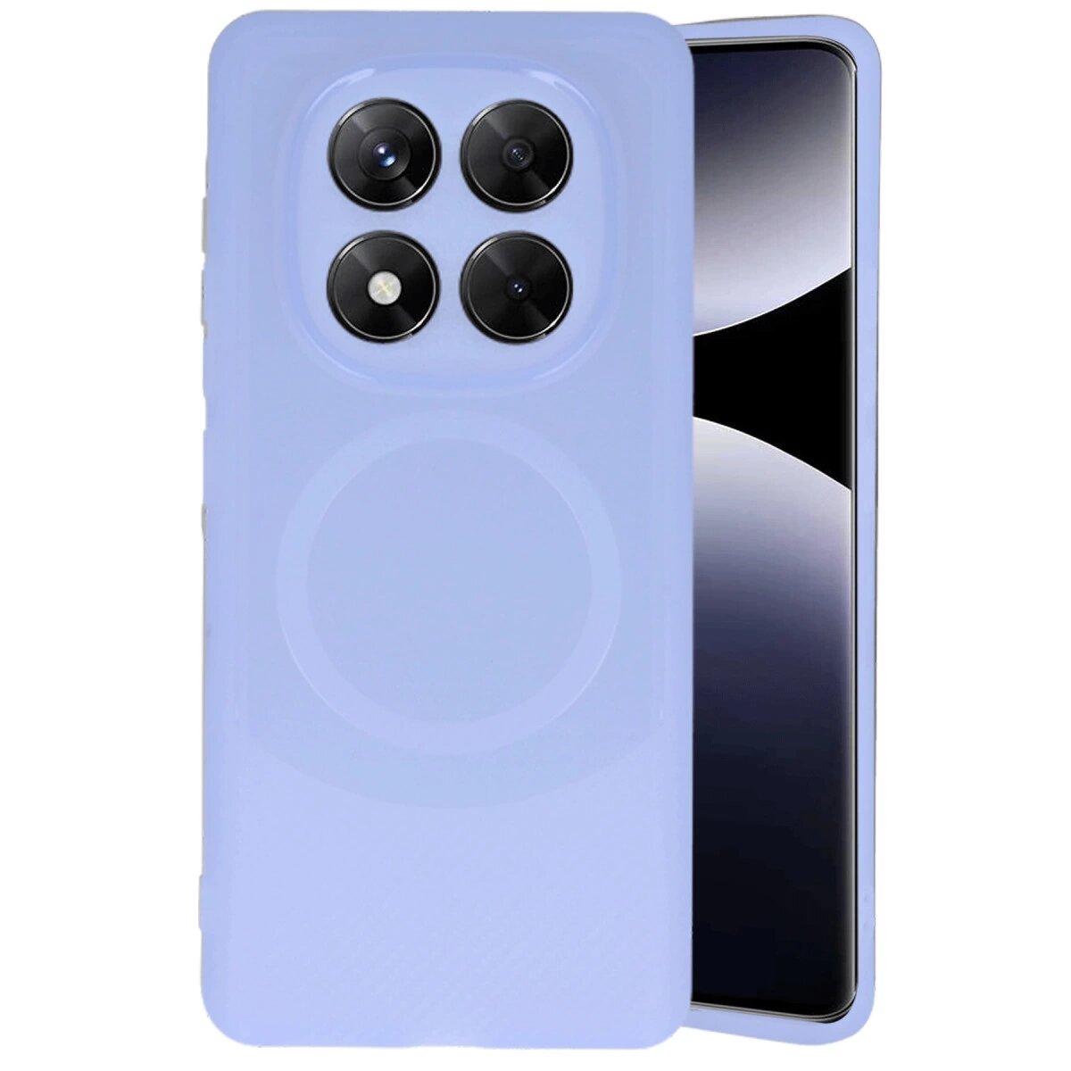 Xiaomi Redmi Note 14 Pro 4g Kılıf Maya Karbon Kapak - Lila Xiaomi Redmi Note 14 Pro 4g Kılıf Maya Karbon Kapak - Lila