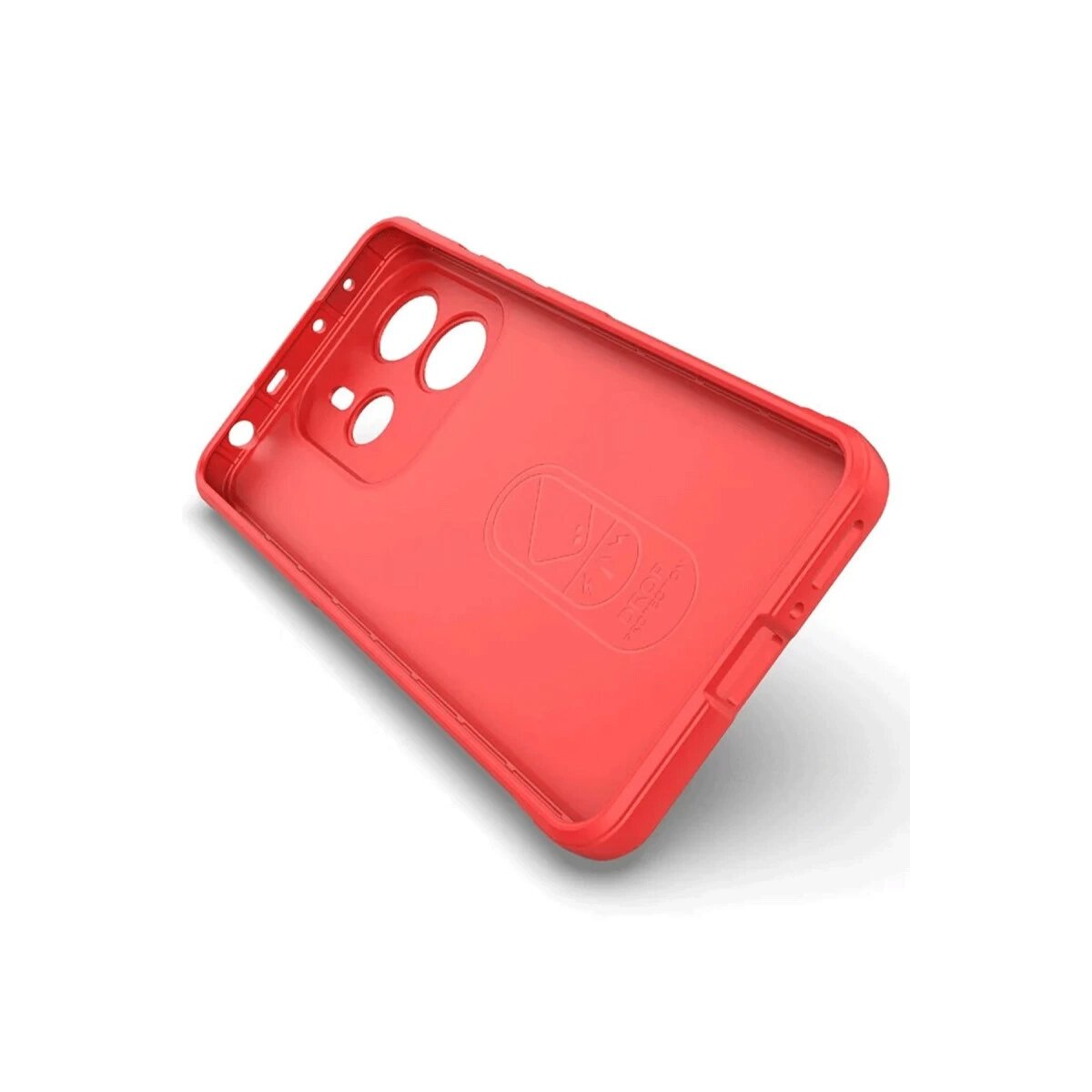 Xiaomi Redmi Note 14 4g Kılıf Optimum Silikon - Kırmızı Xiaomi Redmi Note 14 4g Kılıf Optimum Silikon - Kırmızı