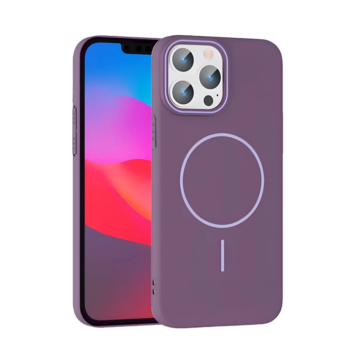 Joko İphone 15 Pro Max Broş Magsafe Kapak - Mor Joko İphone 15 Pro Max Broş Magsafe Kapak - Mor