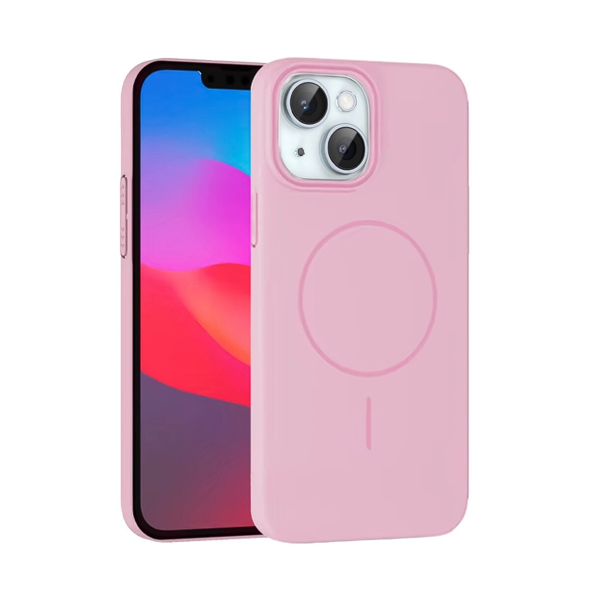 Joko İphone 15 Plus Broş Magsafe Kapak - Pembe Joko İphone 15 Plus Broş Magsafe Kapak - Pembe