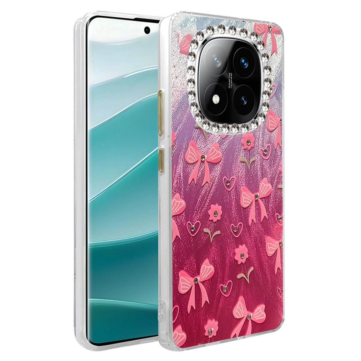 Xiaomi Redmi Note 14 Pro 4g Kılıf Blade Aynalı Desenli Kapak - Desen 3 Xiaomi Redmi Note 14 Pro 4g Kılıf Blade Aynalı Desenli Kapak - Desen 3