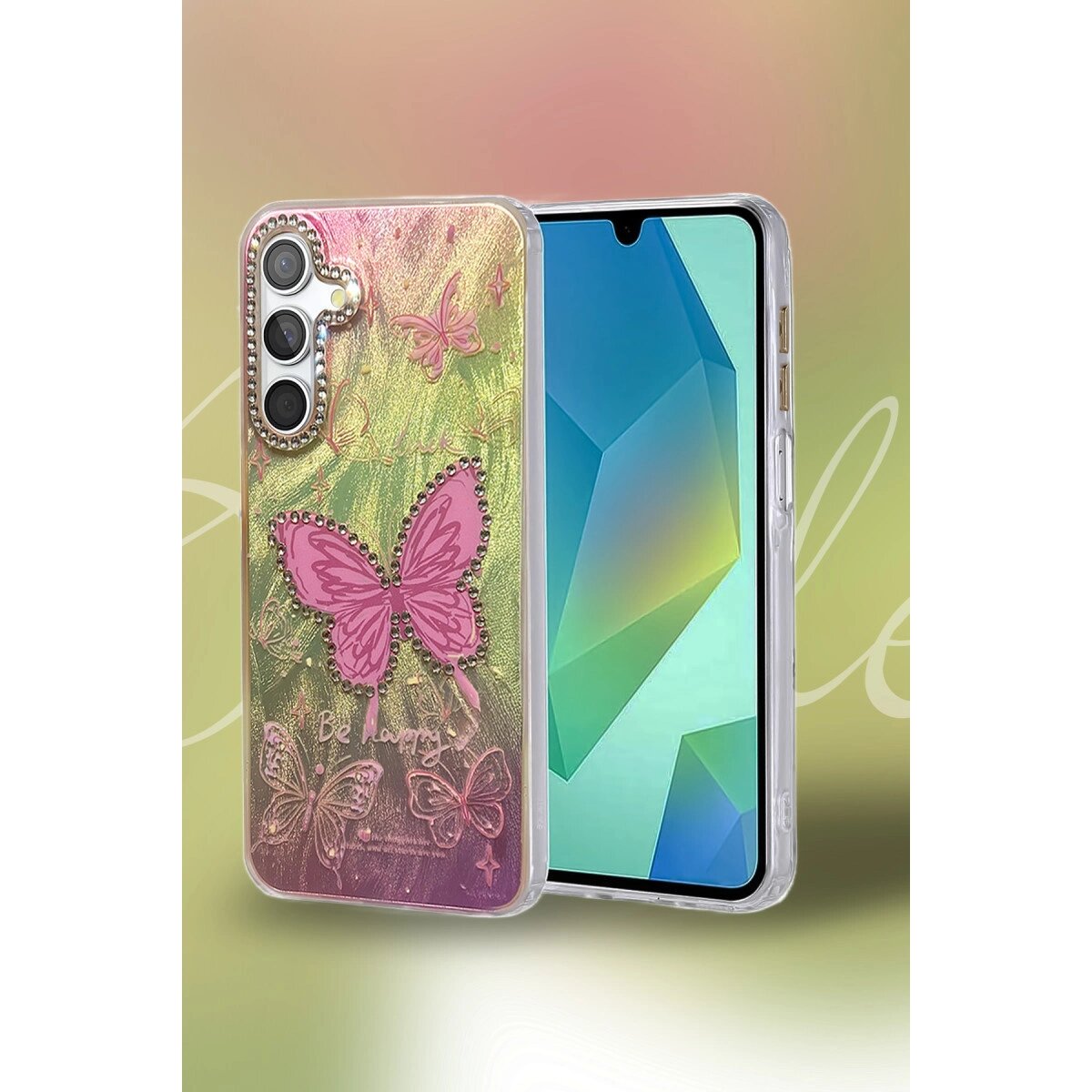 Samsung Galaxy S25 Plus Kılıf Blade Aynalı Desenli Kapak - Desen 3 Samsung Galaxy S25 Plus Kılıf Blade Aynalı Desenli Kapak - Desen 3