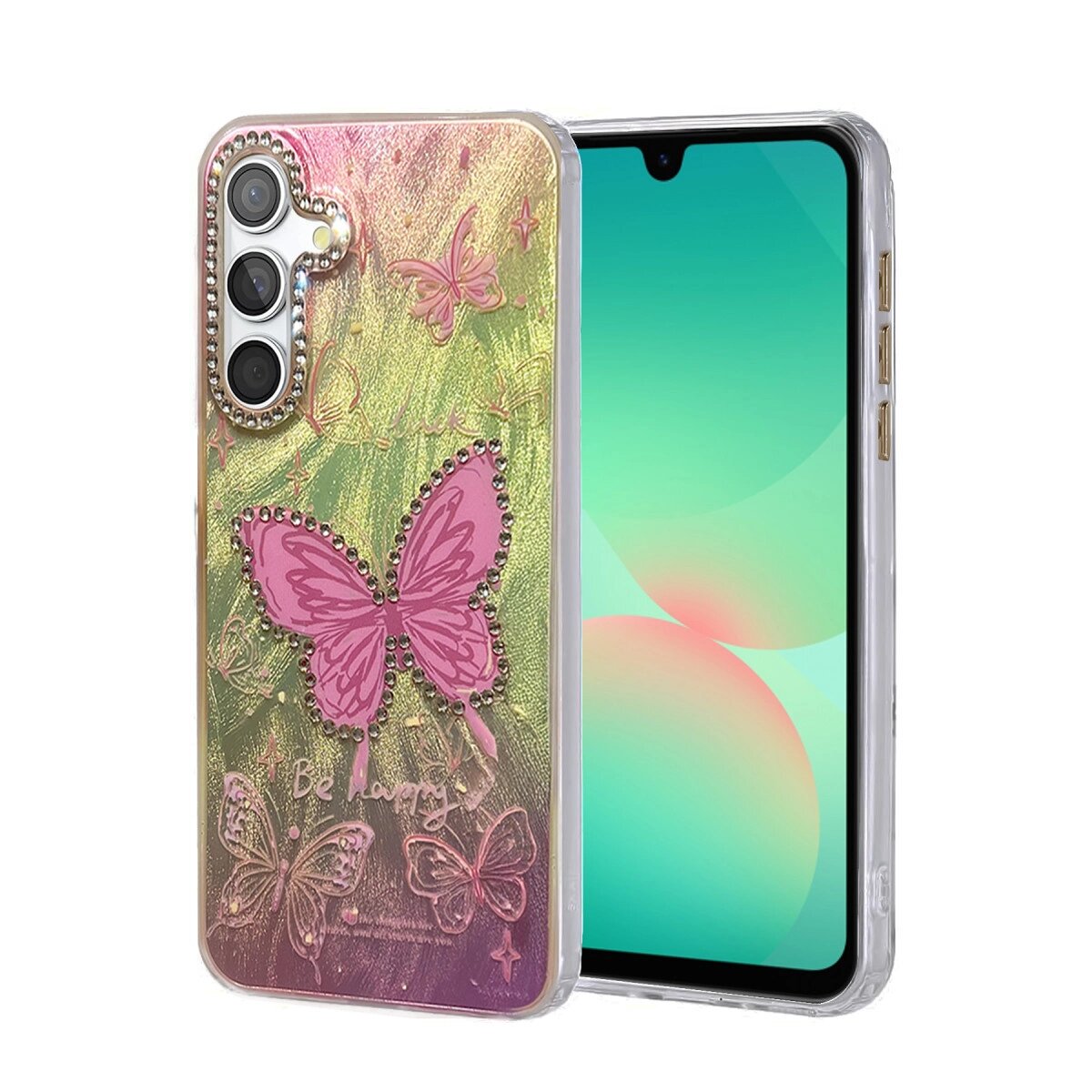 Samsung Galaxy A26 Kılıf Blade Aynalı Desenli Kapak - Desen 5