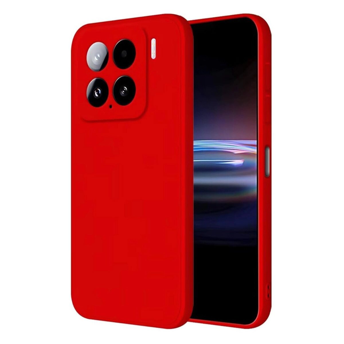 Xiaomi Mi 15 Kılıf Nano İçi Kadife Silikon - Kırmızı Xiaomi Mi 15 Kılıf Nano İçi Kadife Silikon - Kırmızı