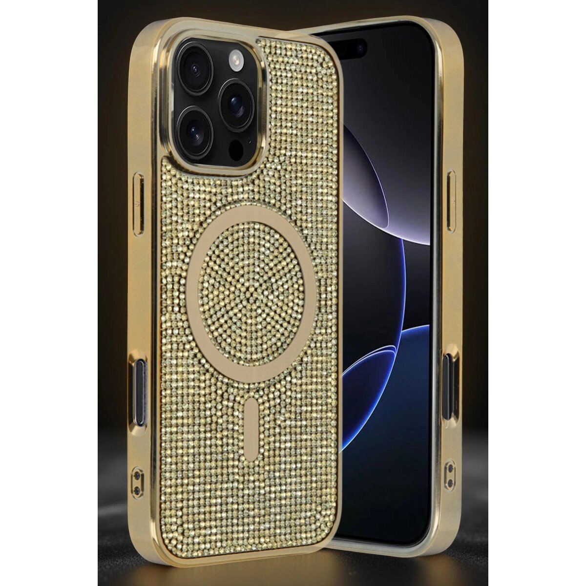 Joko Apple İphone 16 Pro Max Helen Magsafe Kapak - Gold Joko Apple İphone 16 Pro Max Helen Magsafe Kapak - Gold
