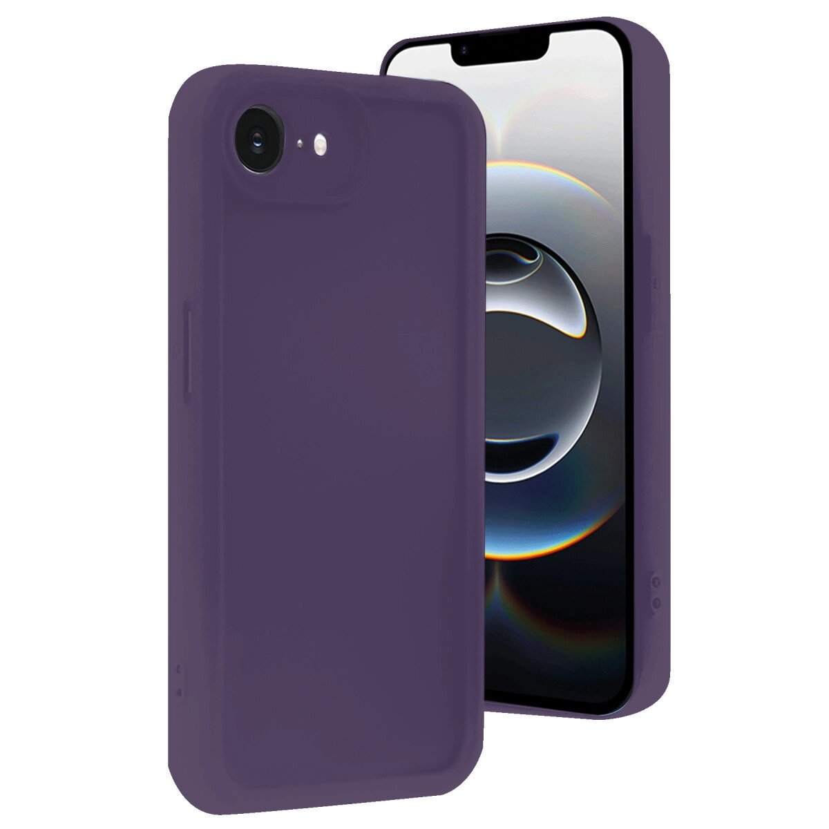 İphone 16e Kılıf Viera Silikon - Mor
