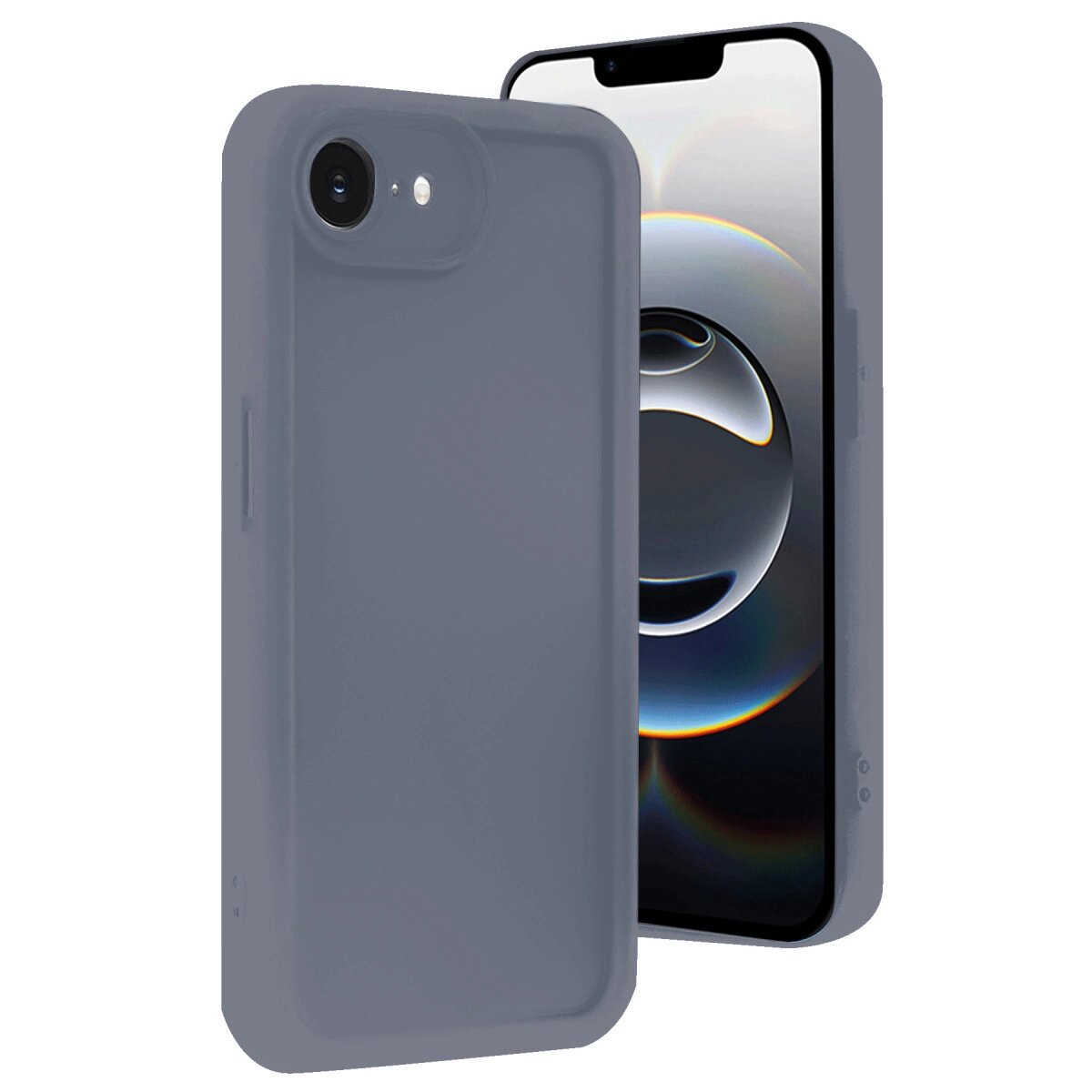 İphone 16e Kılıf Viera Silikon - Gri İphone 16e Kılıf Viera Silikon - Gri