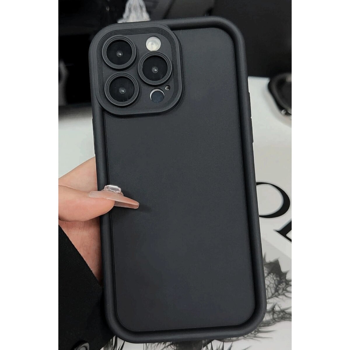 İphone 11 Kılıf Viera Silikon - Gri