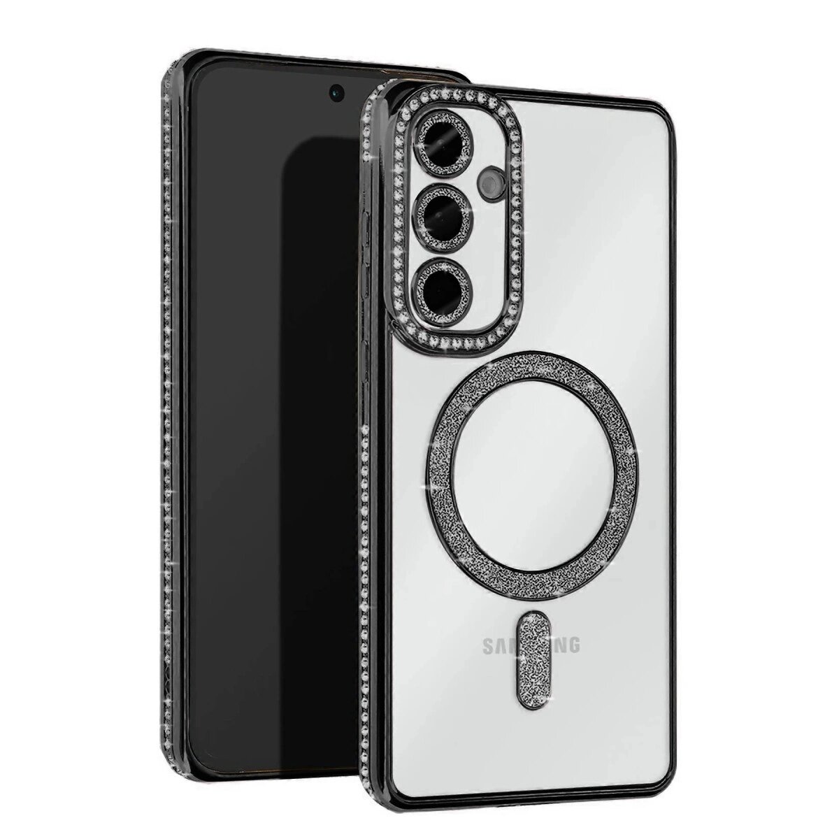 Samsung Galaxy S25 Edge Joke Simli Magneticsafe Kılıf - Siyah