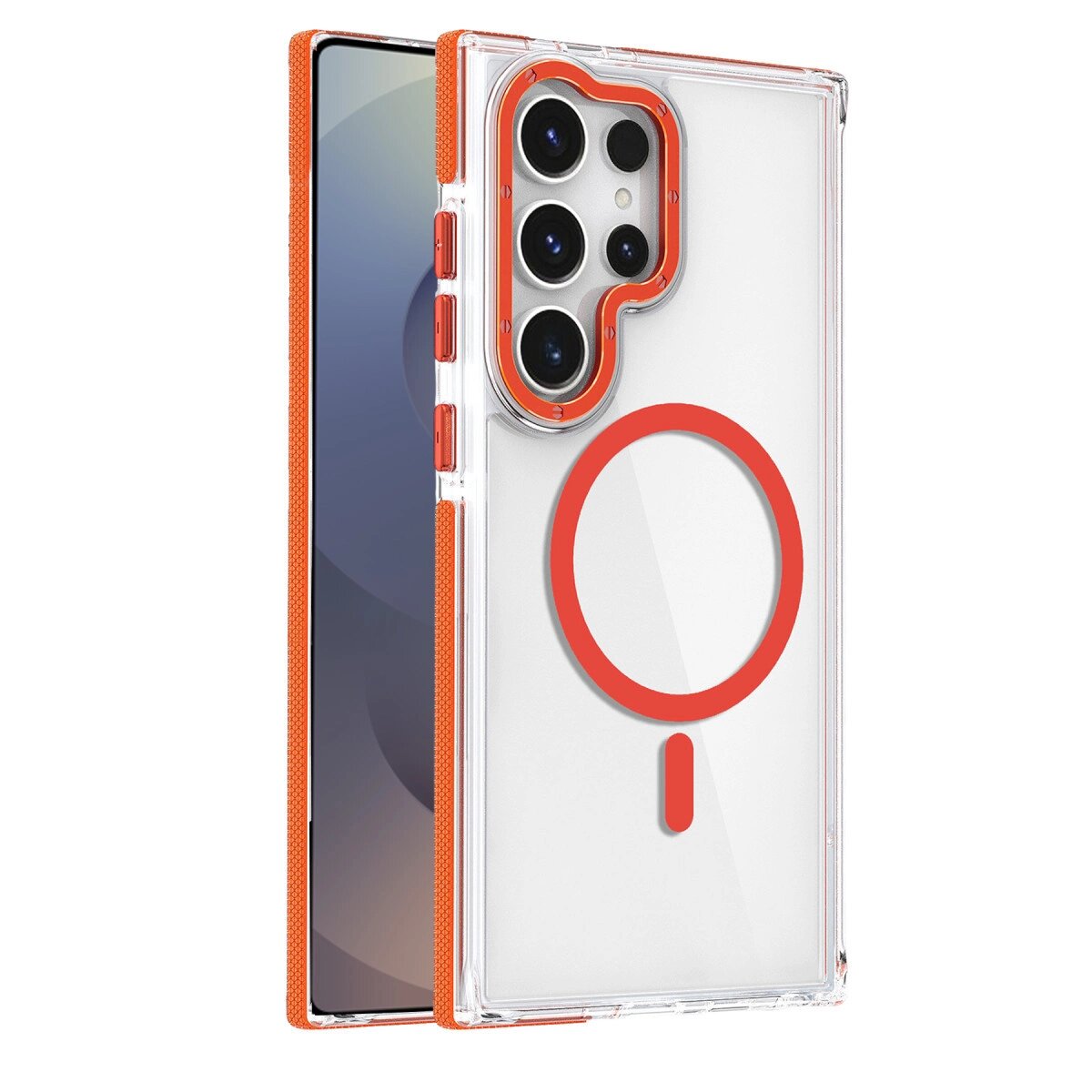 Joko Samsung Galaxy S25 Ultra Bella Magsafe Kapak - Turuncu Joko Samsung Galaxy S25 Ultra Bella Magsafe Kapak - Turuncu