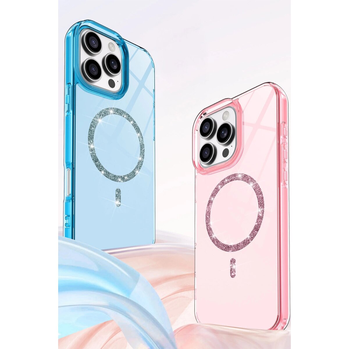 Apple İphone 16 Pro Live Diamond Magsafe Kapak - Sarı Apple İphone 16 Pro Live Diamond Magsafe Kapak - Sarı