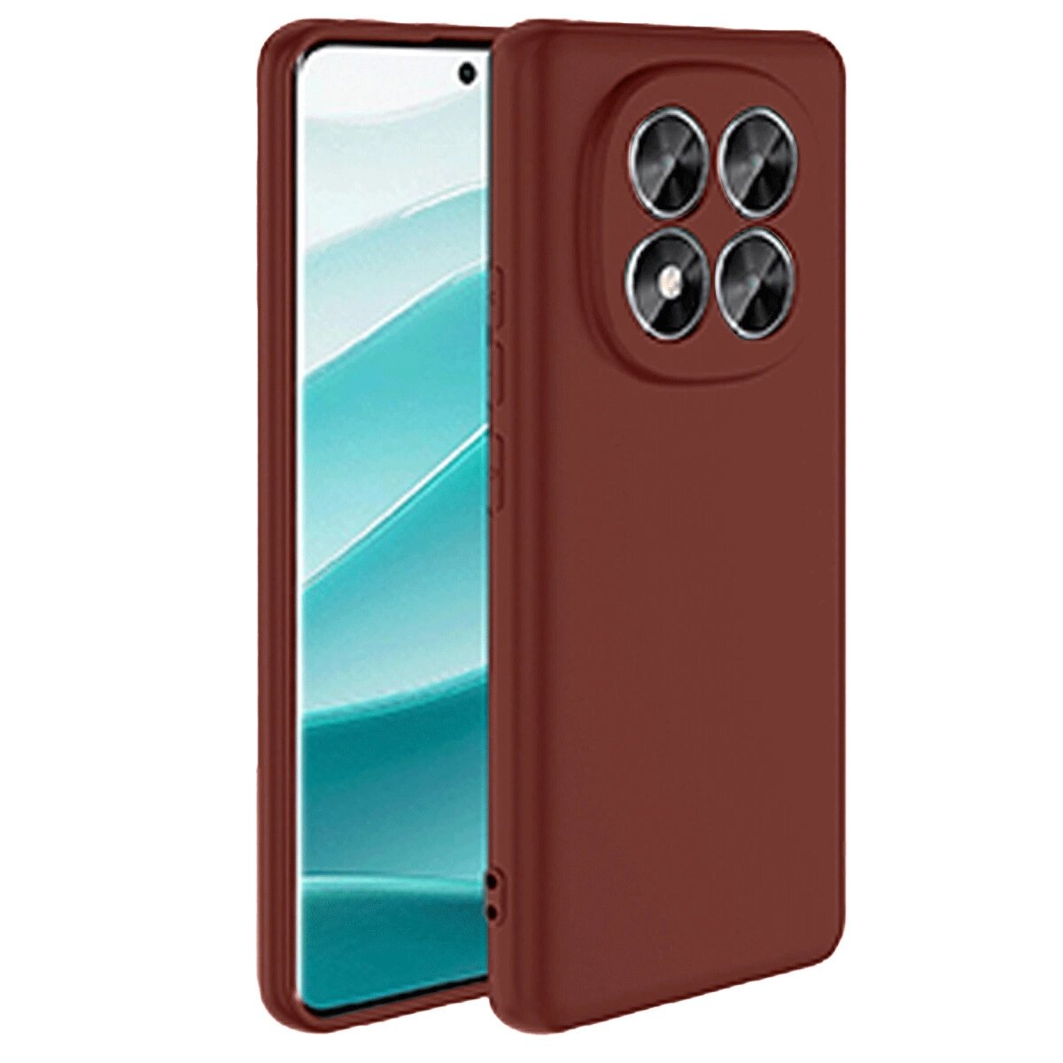 Xiaomi Redmi Note 14 Pro 5g Kılıf First Silikon - Bordo Xiaomi Redmi Note 14 Pro 5g Kılıf First Silikon - Bordo