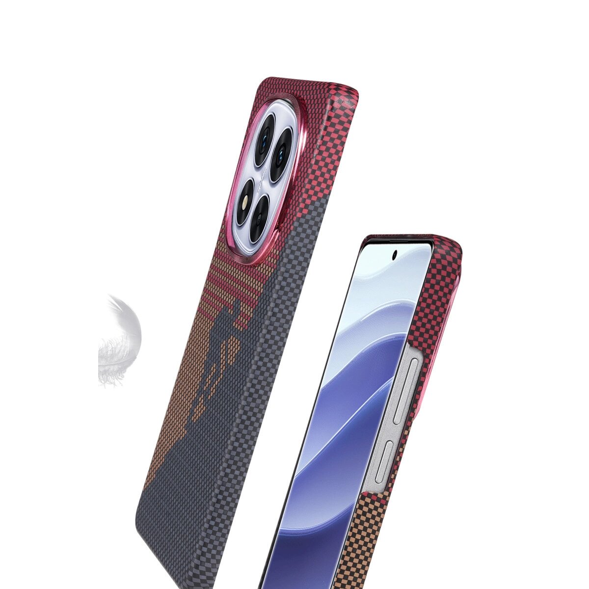 Xiaomi Redmi Note 14 Pro Plus Vega Magsafe Kapak - Kırmızı Xiaomi Redmi Note 14 Pro Plus Vega Magsafe Kapak - Kırmızı