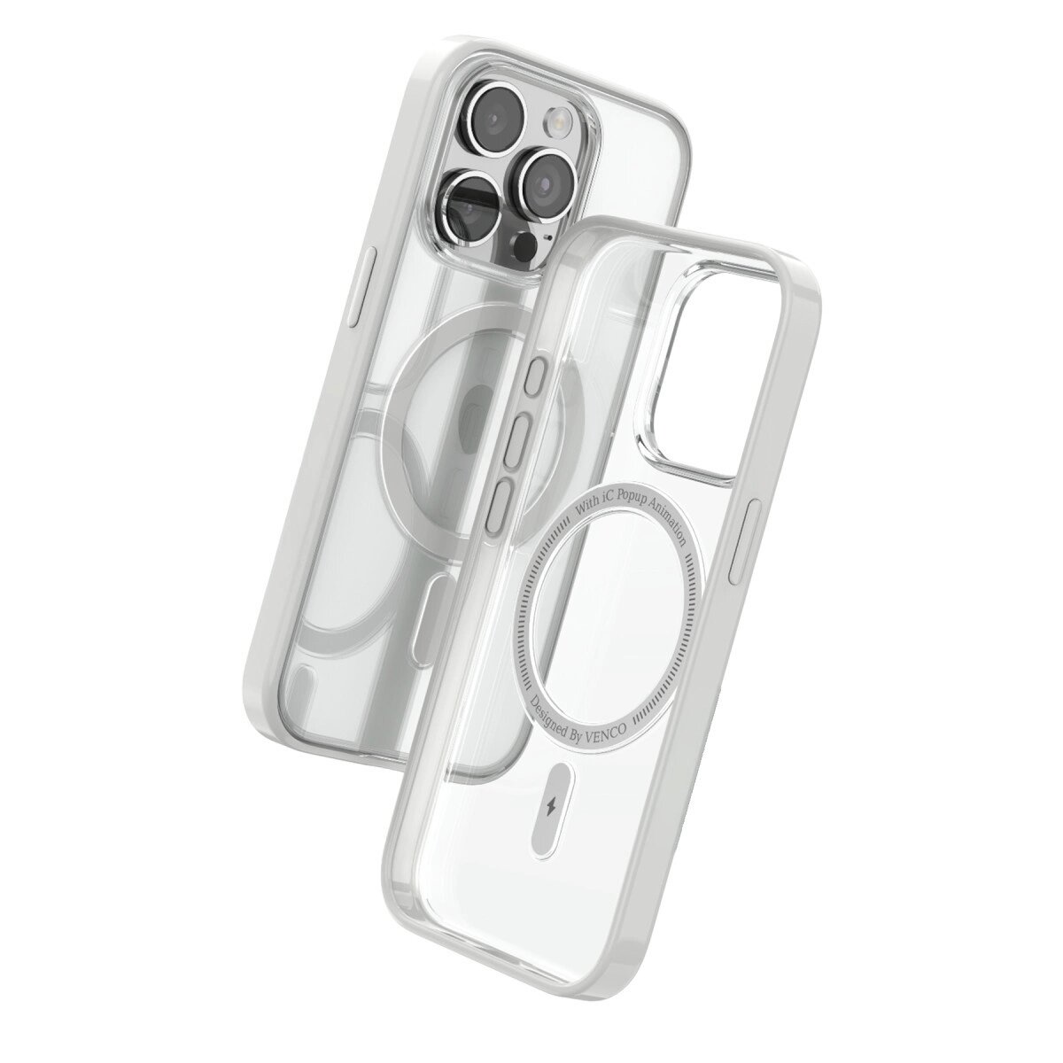 Venco Apple İphone 15 Pro Max Joly Magsafe Kapak - Beyaz