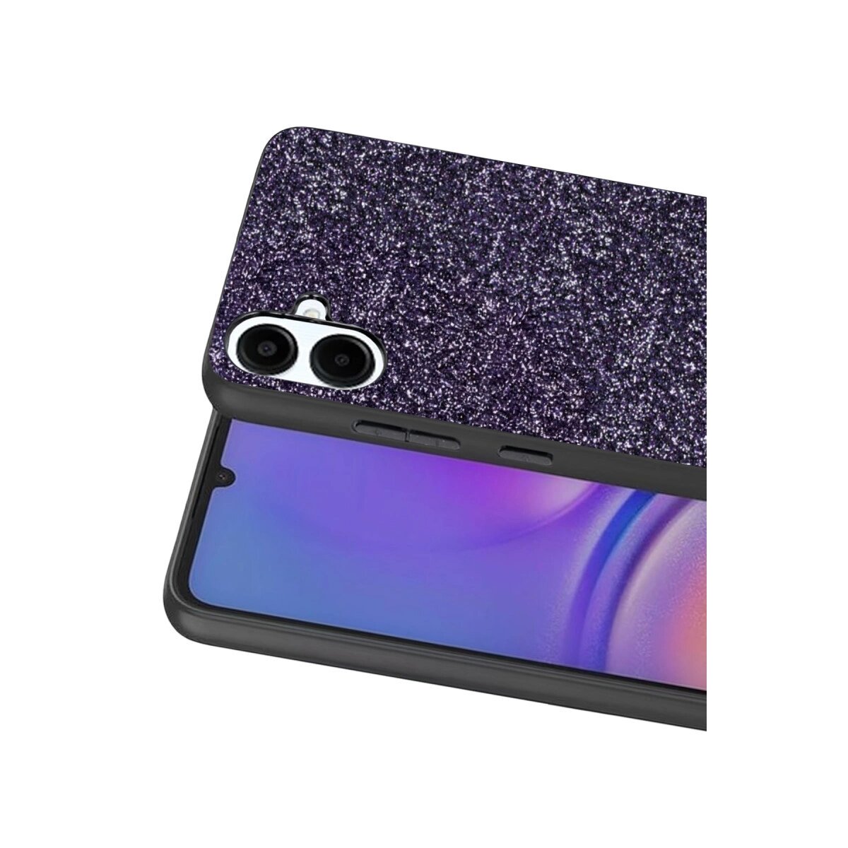 Onegif Samsung Galaxy A07 4g Bright Simli Kapak - Derin Mor Onegif Samsung Galaxy A07 4g Bright Simli Kapak - Derin Mor