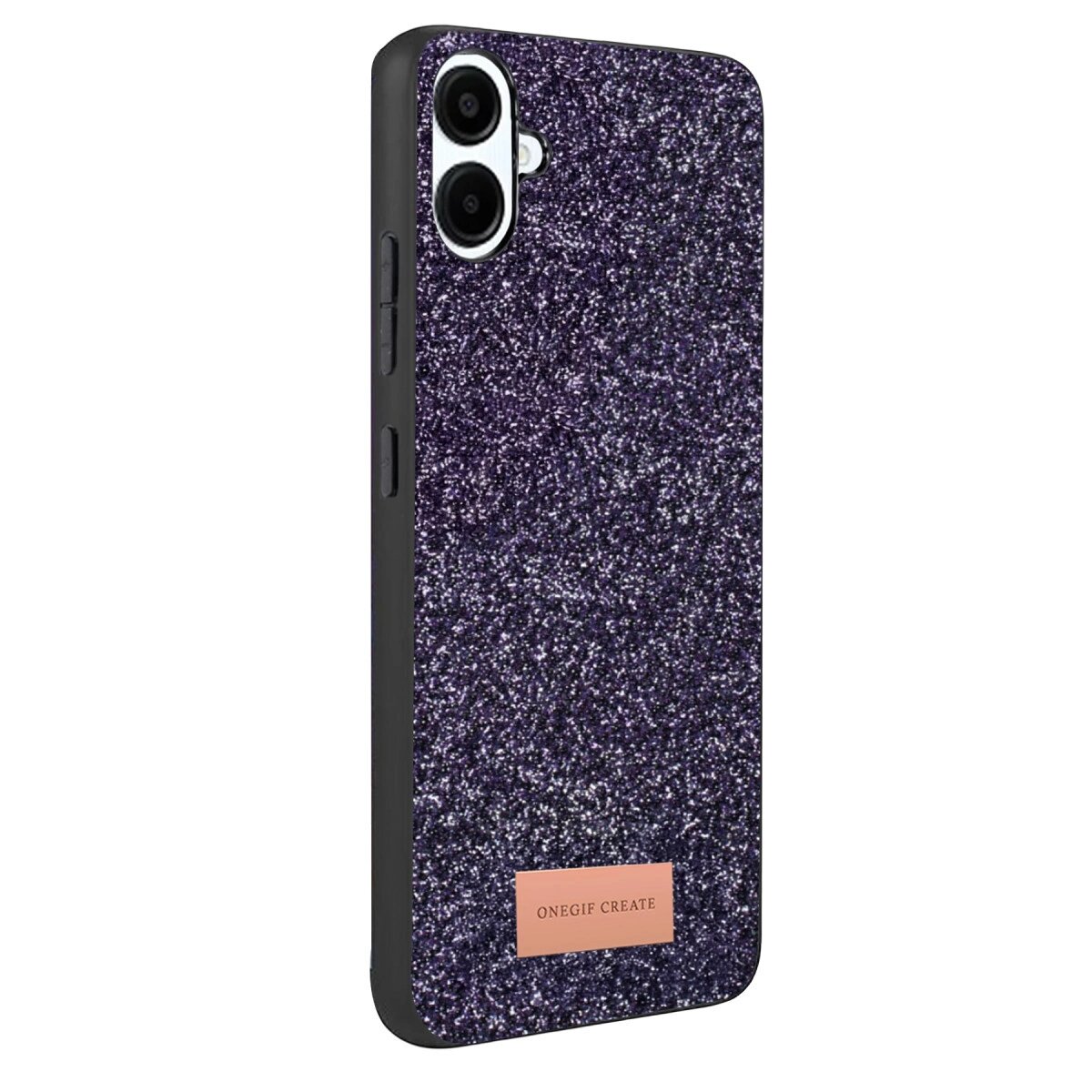 Onegif Samsung Galaxy A07 4g Bright Simli Kapak - Derin Mor Onegif Samsung Galaxy A07 4g Bright Simli Kapak - Derin Mor
