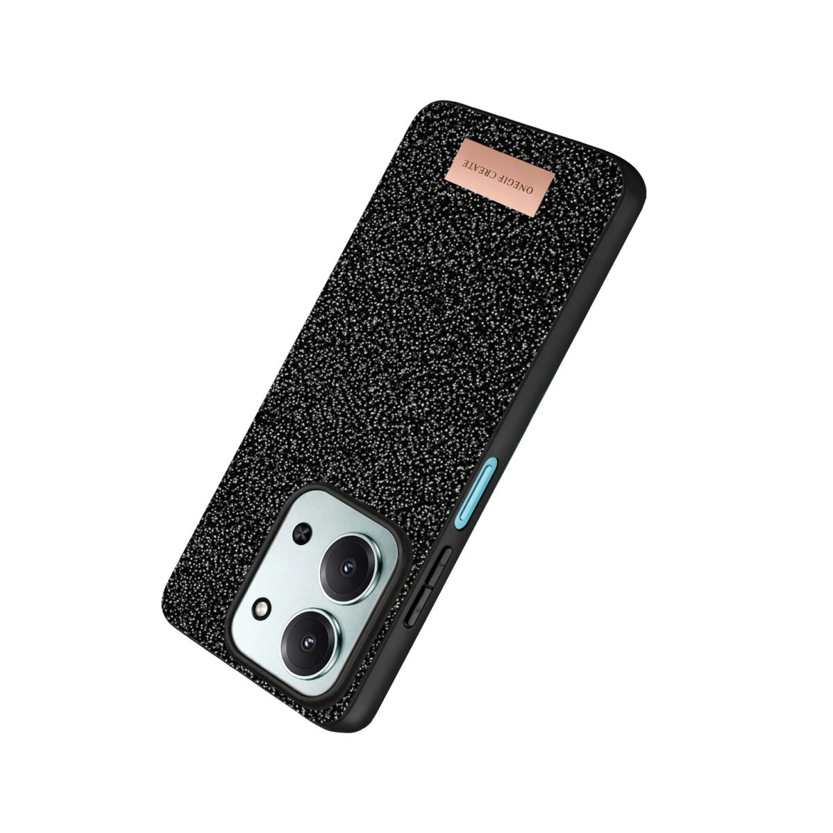 Onegif Xiaomi Redmi 15c 4g Bright Simli Kapak - Siyah Onegif Xiaomi Redmi 15c 4g Bright Simli Kapak - Siyah