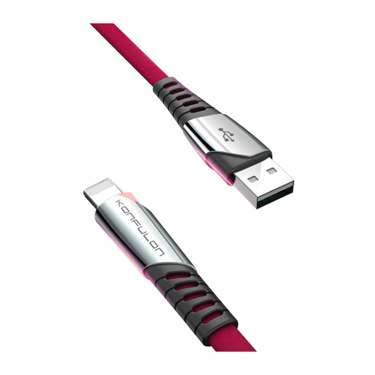 Dc17 Lightning Kablo İphone Uyumlu 1m 2.4a - Kırmızı Dc17 Lightning Kablo İphone Uyumlu 1m 2.4a - Kırmızı