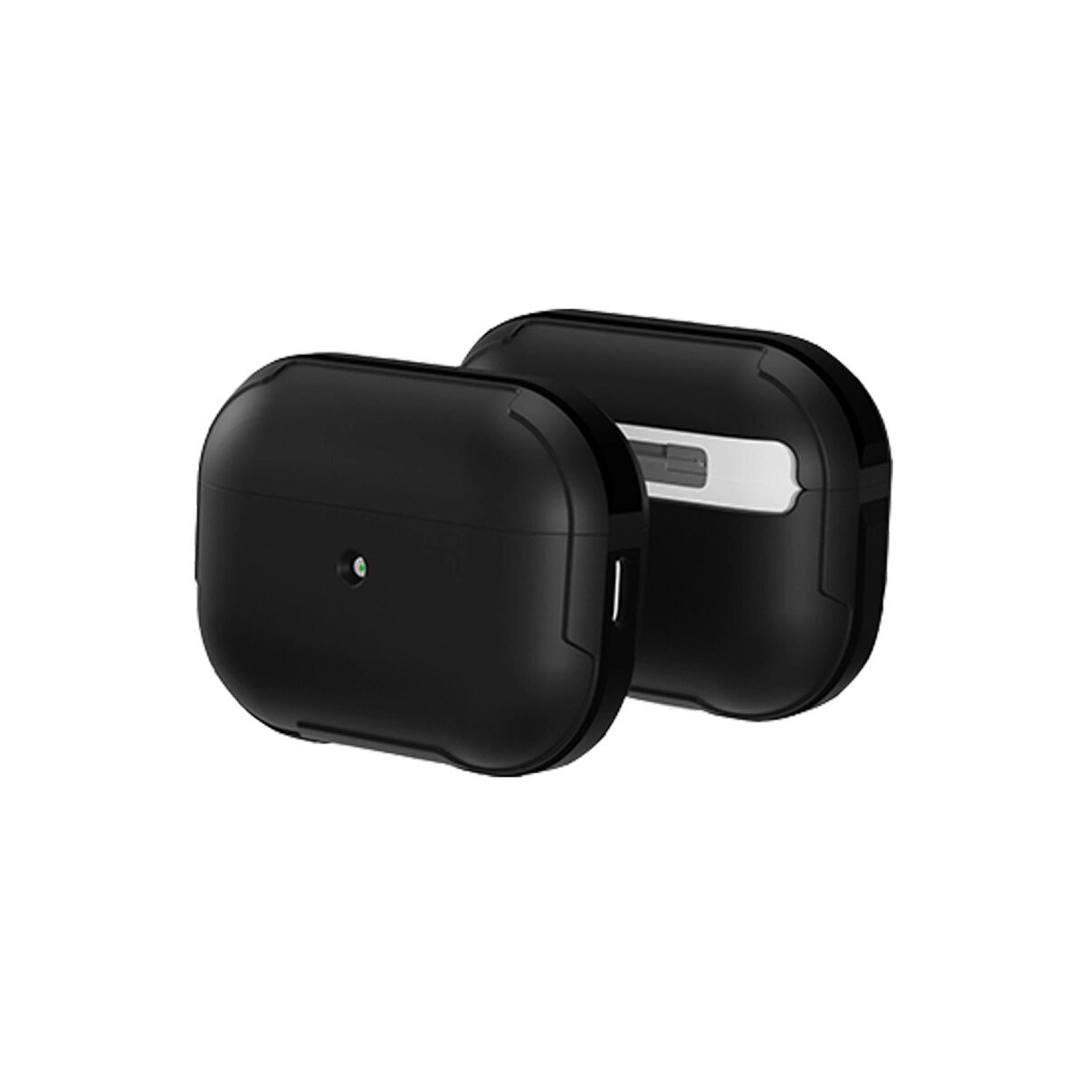 Airpods Pro 2 (2.nesil) Mo-a8 Armor Kılıf - Siyah Airpods Pro 2 (2.nesil) Mo-a8 Armor Kılıf - Siyah