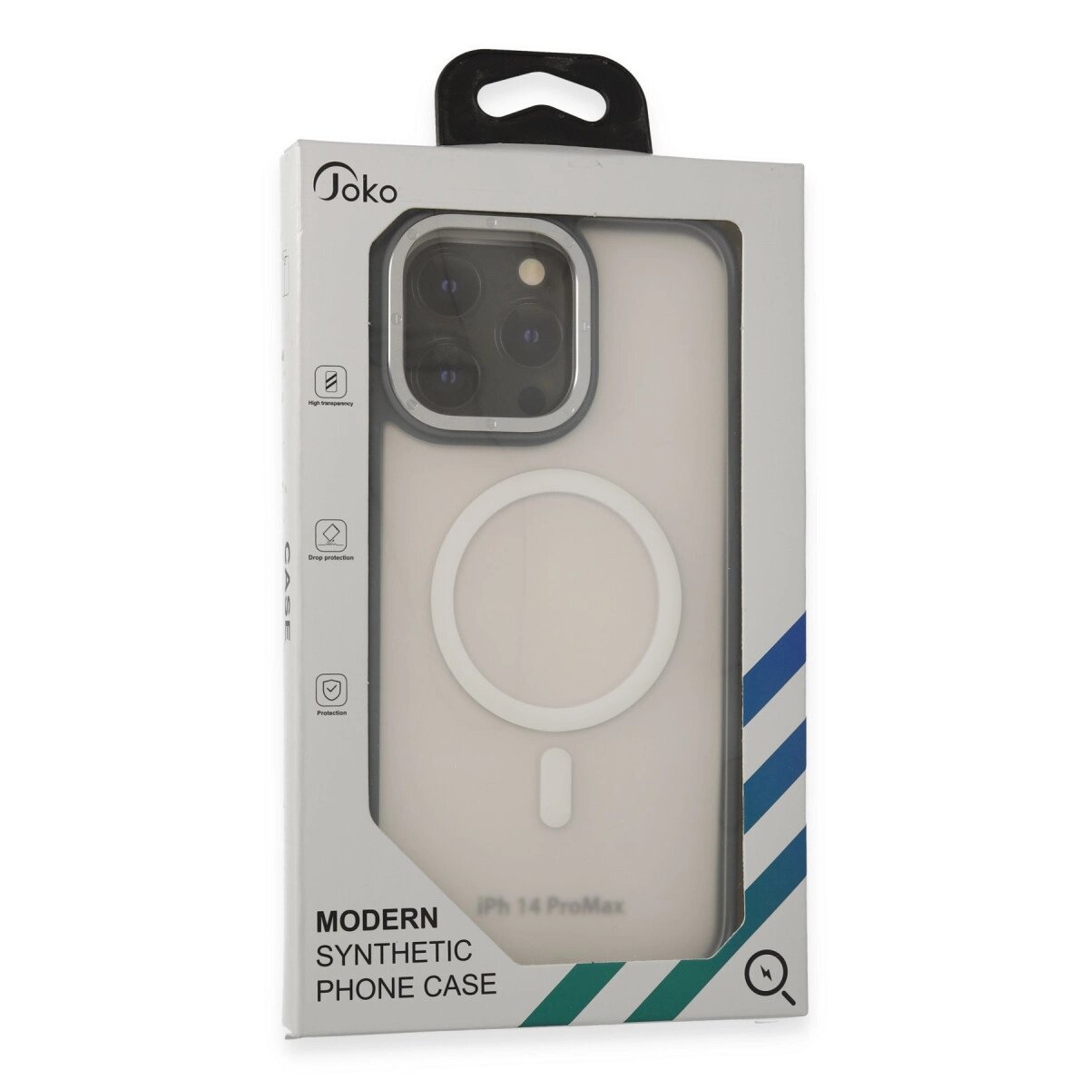 Joko İphone 14 Pro Max Kılıf Rocky Magsafe Kapak - Lacivert