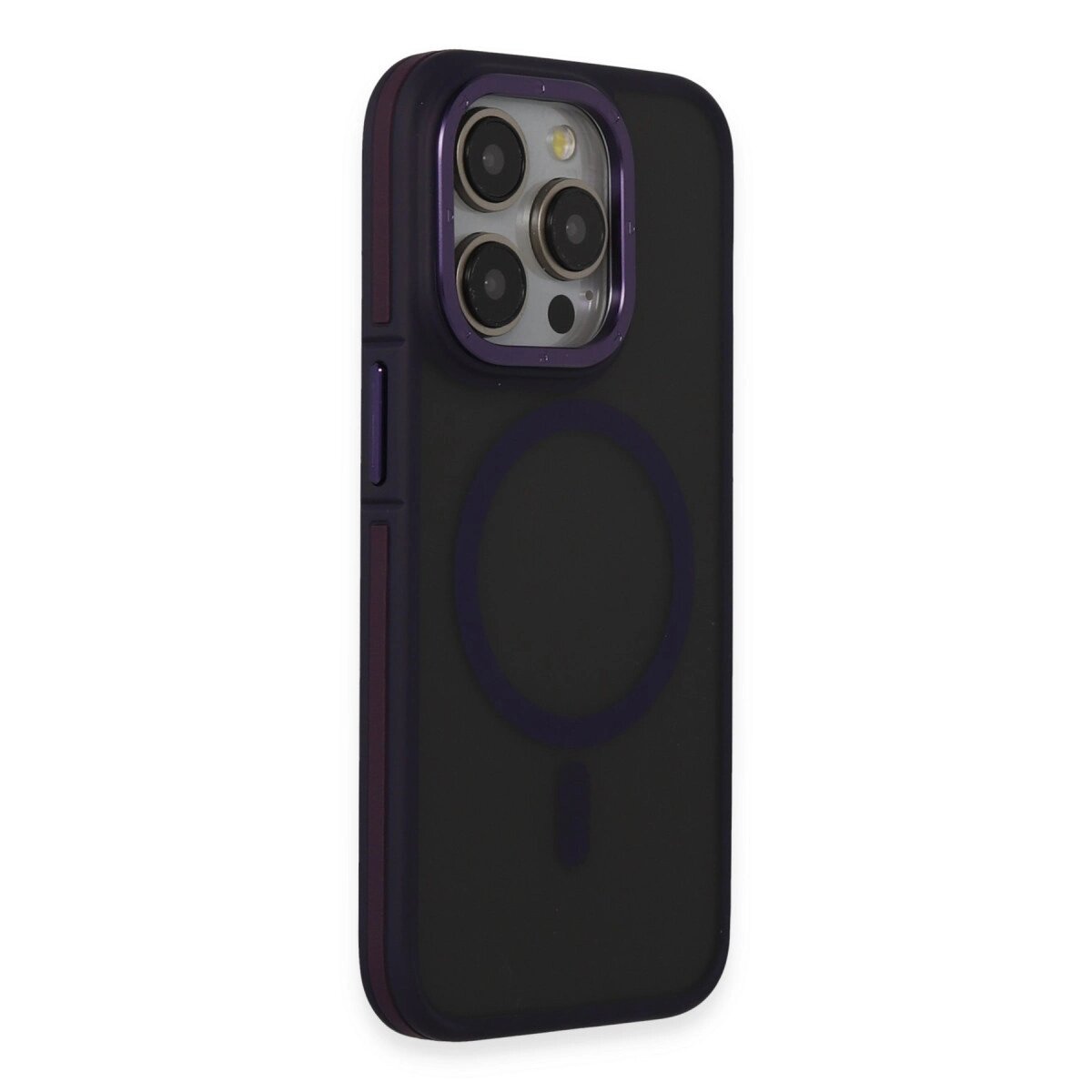 Joko İphone 14 Pro Max Kılıf Rocky Magsafe Kapak - Derin Mor