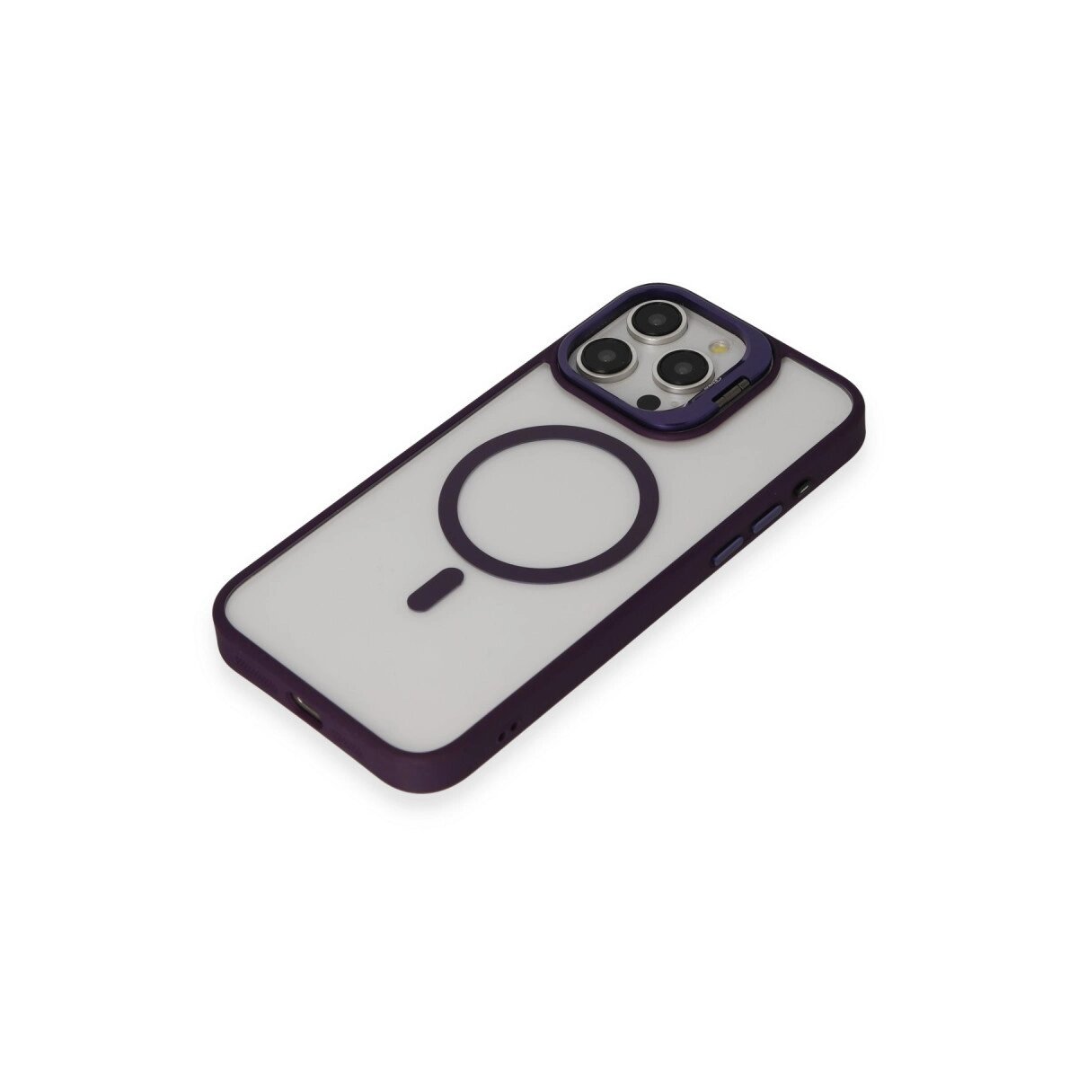 Joko İphone 14 Pro Kılıf Roblox Lens Magsafe Standlı Kapak - Derin Mor