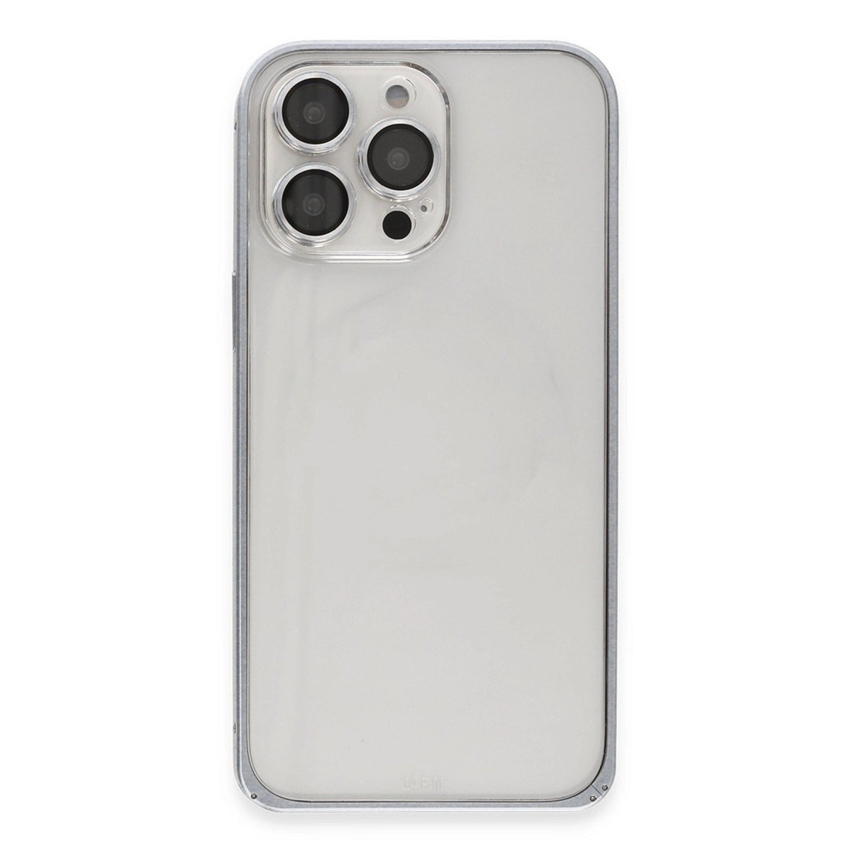 Joko İphone 15 Pro Metal Bumper Mat Kapak - Gri Joko İphone 15 Pro Metal Bumper Mat Kapak - Gri