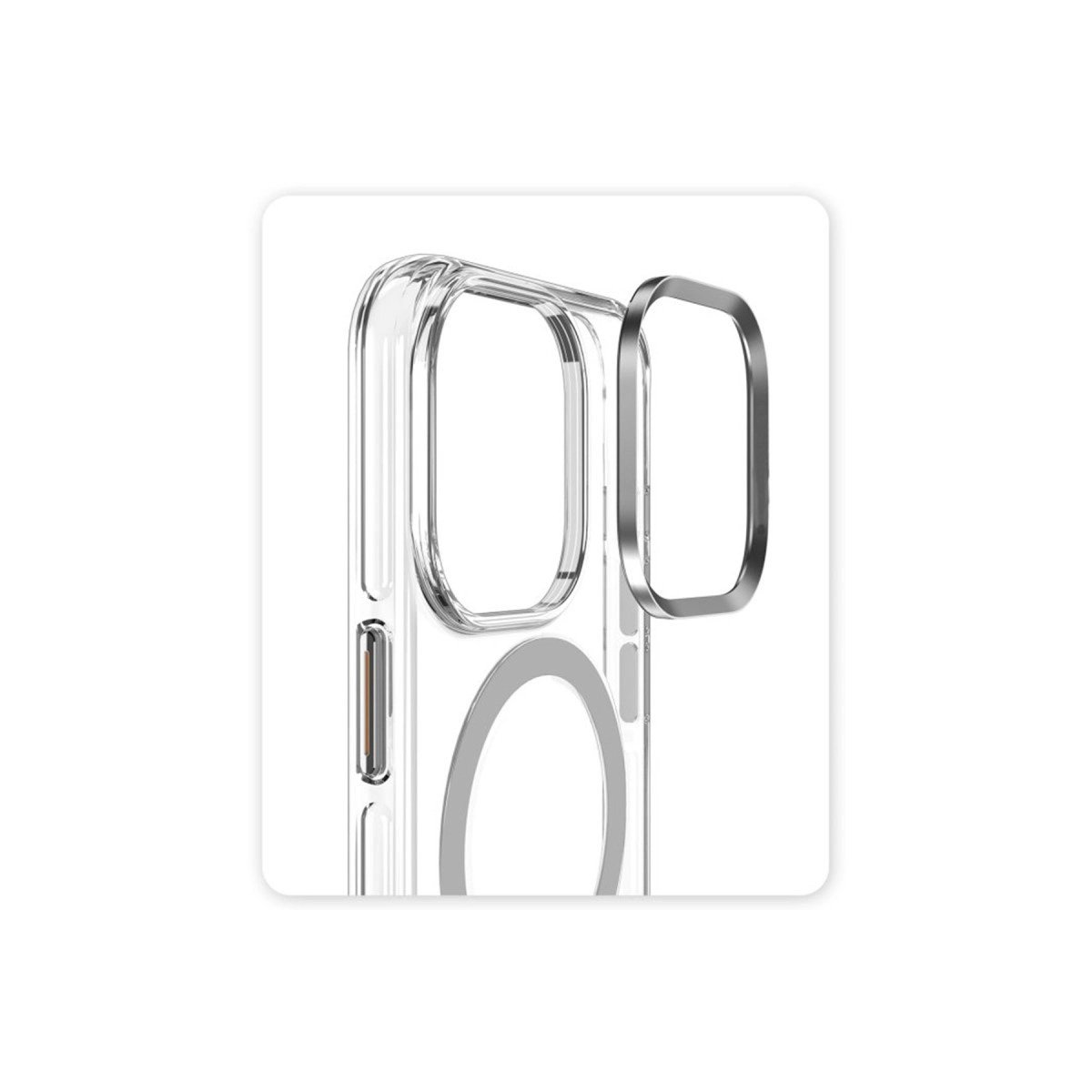 Joko İphone 15 Pro Kılıf Crystal Magsafe Kapak - Şeffaf Joko İphone 15 Pro Kılıf Crystal Magsafe Kapak - Şeffaf