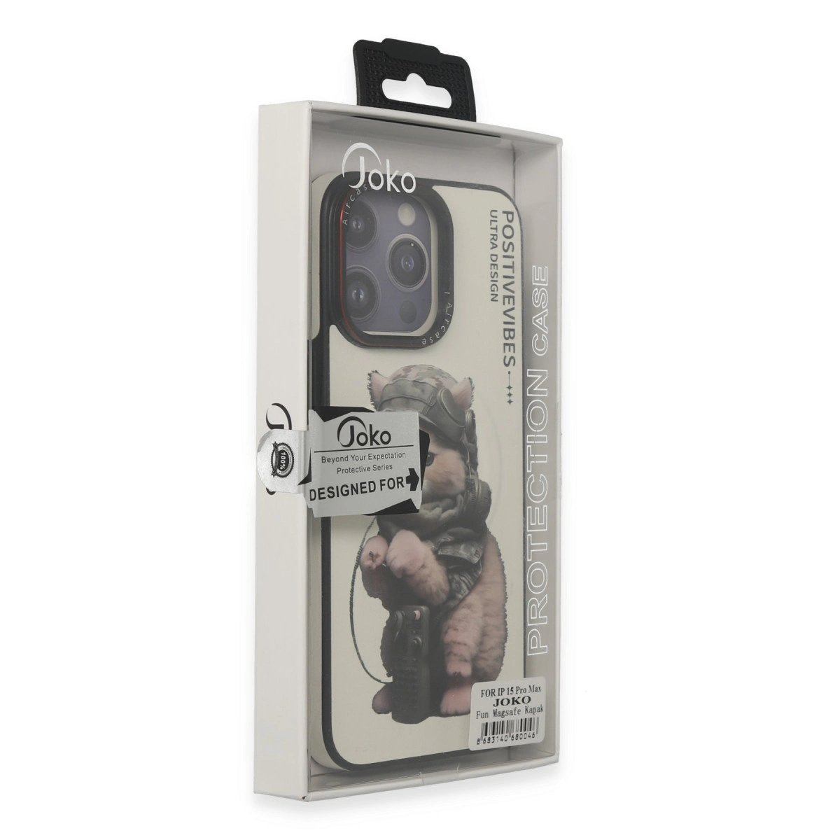 Joko İphone 15 Pro Max Fun Magsafe Kapak - Titan Gri Joko İphone 15 Pro Max Fun Magsafe Kapak - Titan Gri