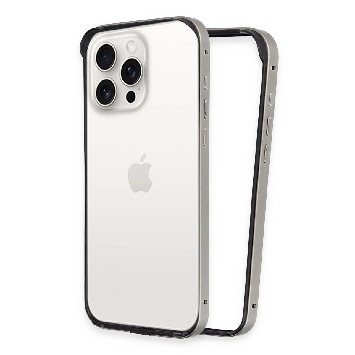 Joko İphone 15 Pro Land Bumper Koruma Kapak - Titan Gri