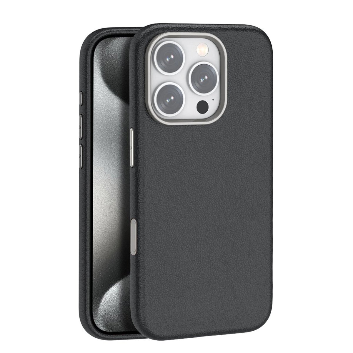 Joko İphone 16 Pro Max Wonder Deri Magsafe Kapak - Siyah Joko İphone 16 Pro Max Wonder Deri Magsafe Kapak - Siyah