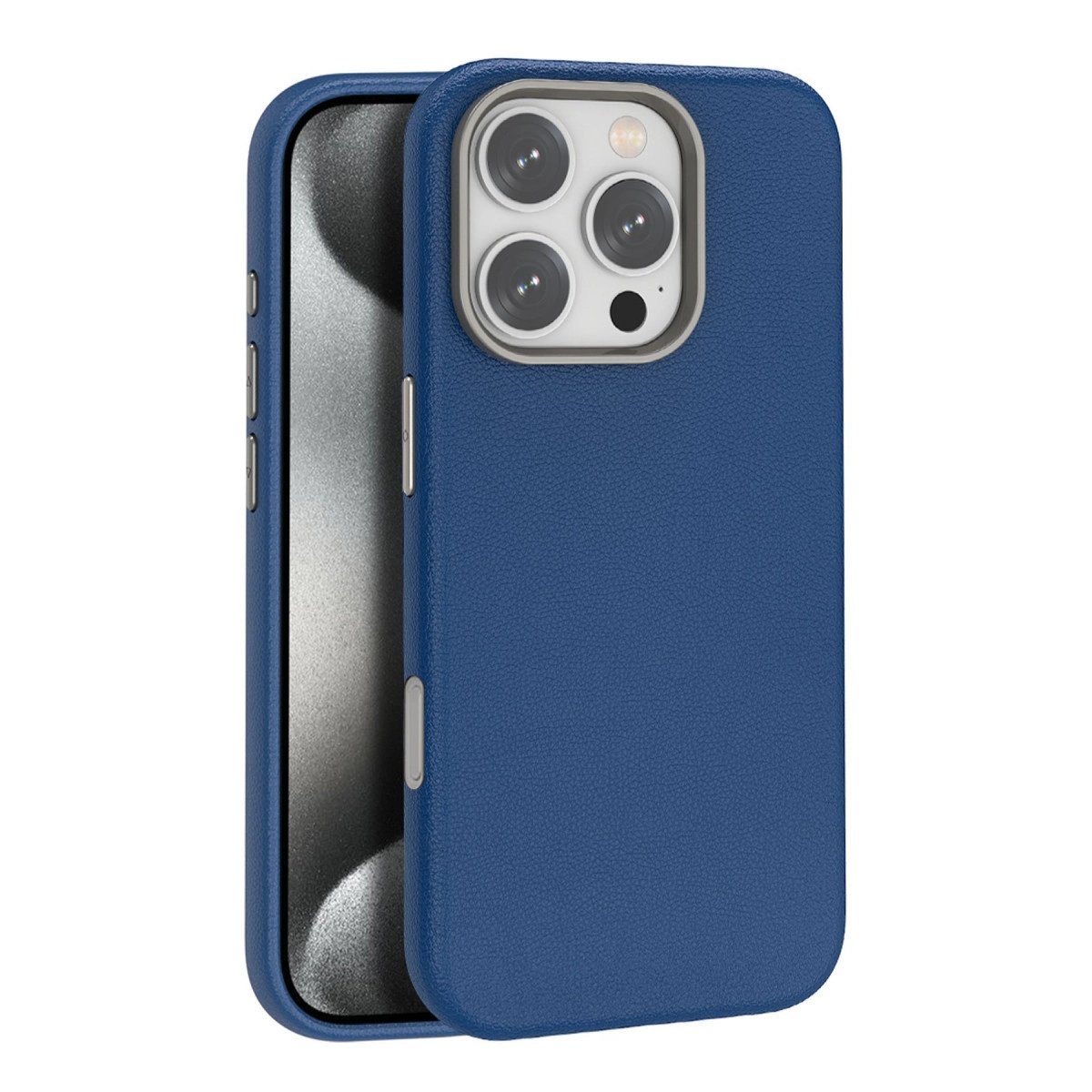 Joko İphone 16 Pro Max Wonder Deri Magsafe Kapak - Lacivert Joko İphone 16 Pro Max Wonder Deri Magsafe Kapak - Lacivert