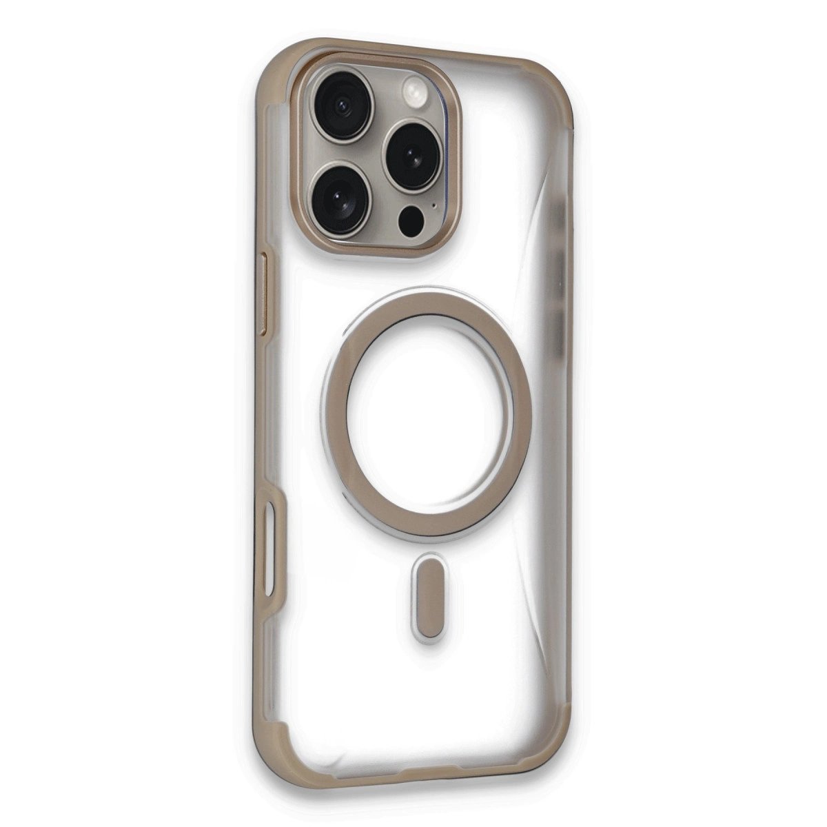 Joko İphone 16 Pro Max Hilton Magsafe Kapak - Gold Joko İphone 16 Pro Max Hilton Magsafe Kapak - Gold