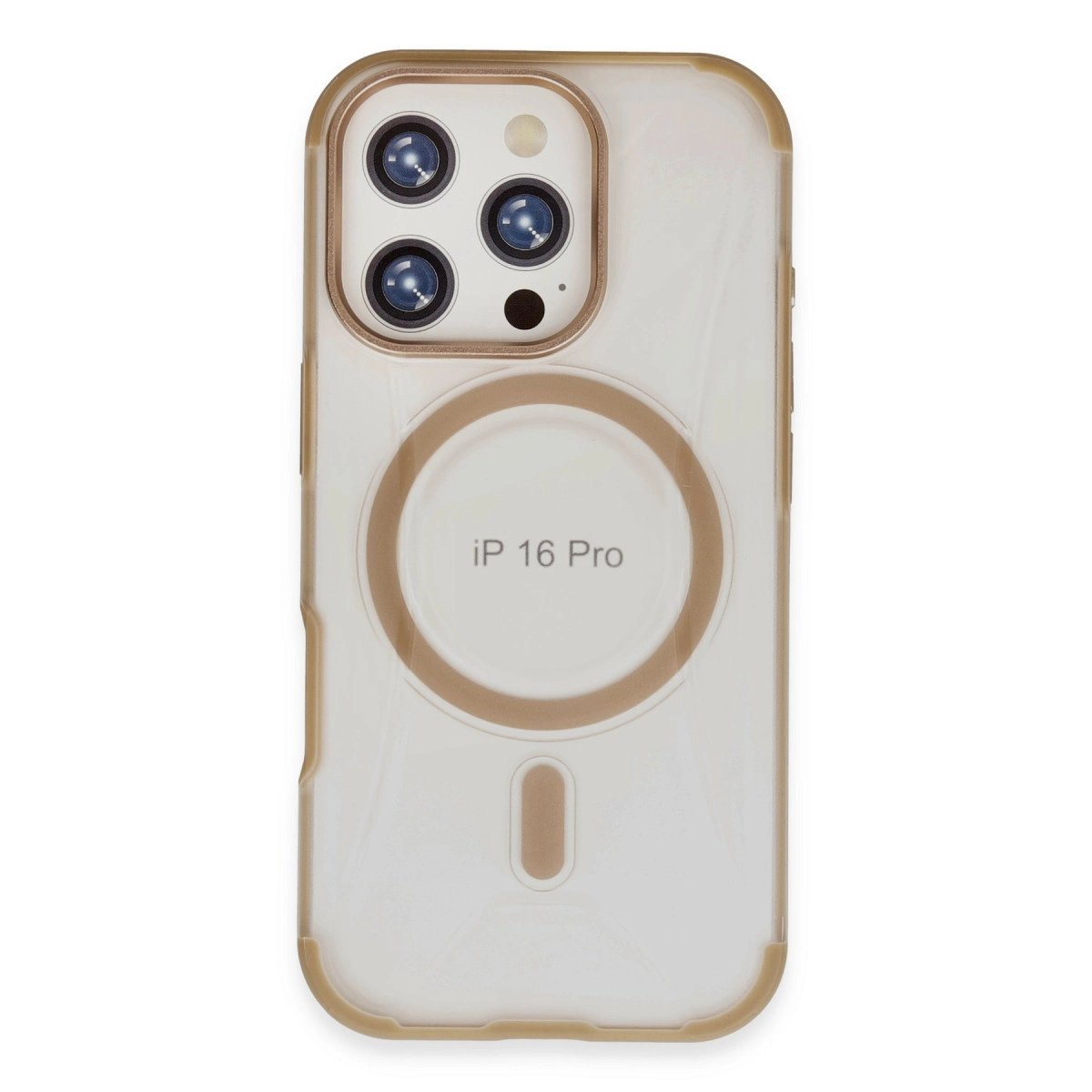 Joko İphone 16 Pro Max Hilton Magsafe Kapak - Gold Joko İphone 16 Pro Max Hilton Magsafe Kapak - Gold