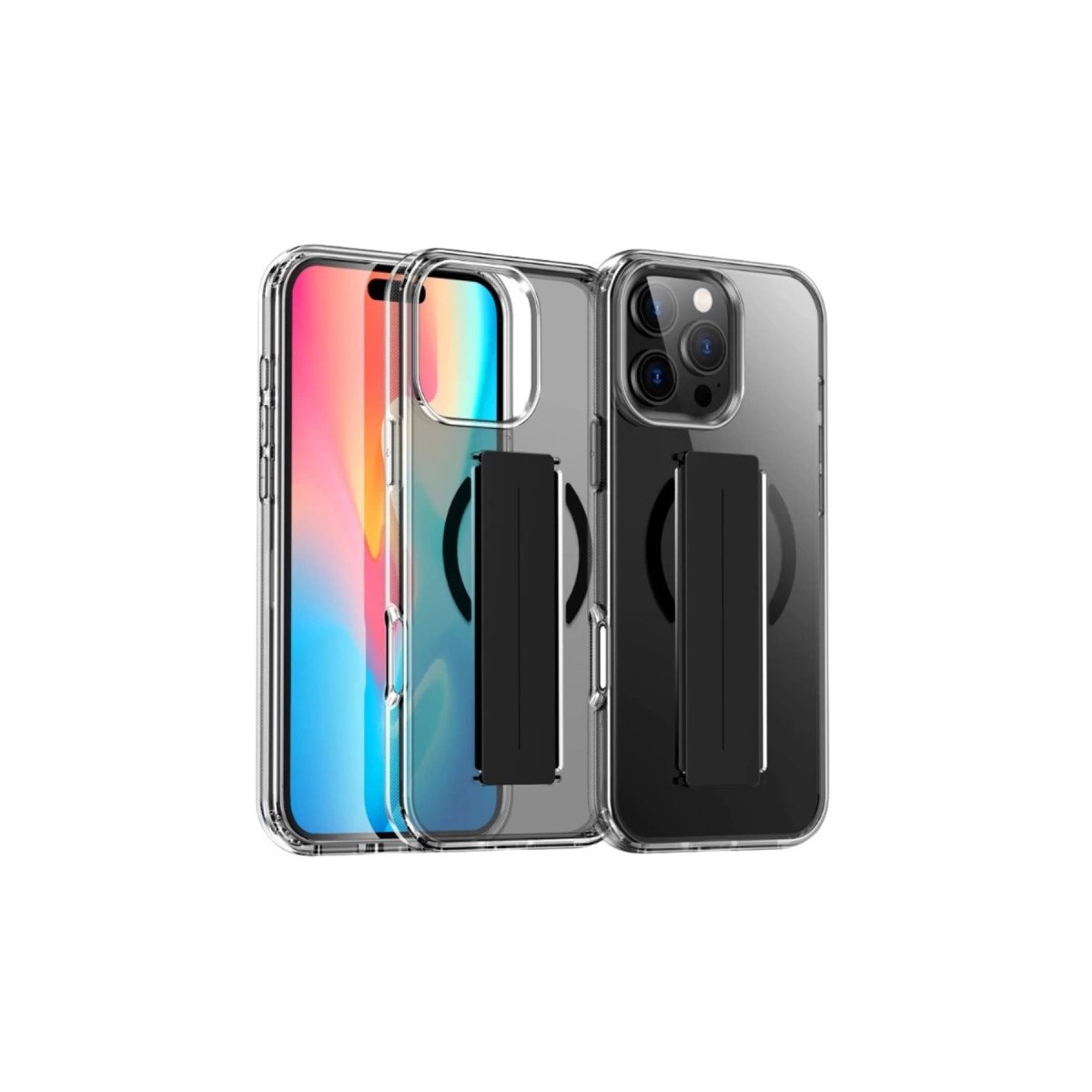 Joko İphone 16 Pro Max Kılıf Alfa Magsafe Standlı Kapak - Siyah Joko İphone 16 Pro Max Kılıf Alfa Magsafe Standlı Kapak - Siyah