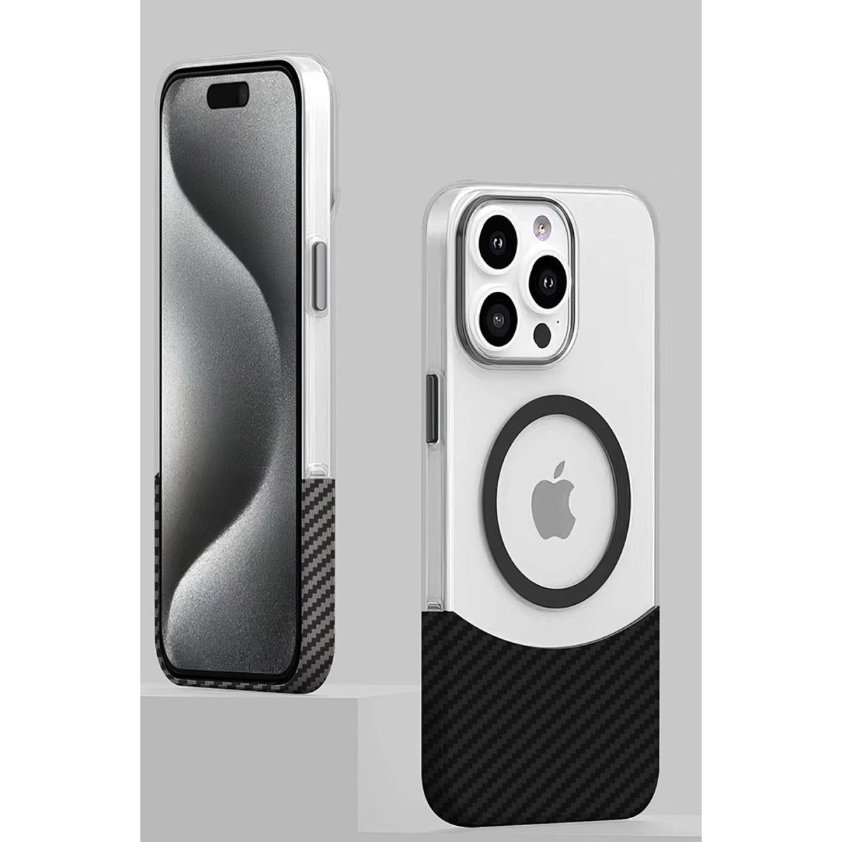 Joko İphone 16 Pro Carbon Puzzle Magsafe Kapak - Desert Joko İphone 16 Pro Carbon Puzzle Magsafe Kapak - Desert