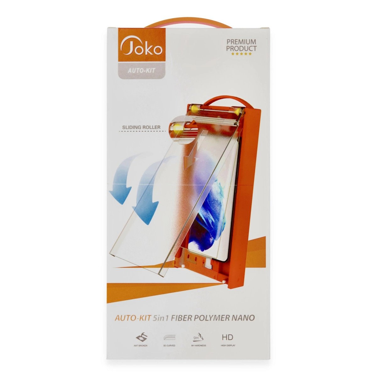Joko  Galaxy Note 20 Ultra Autokit 5in1 Fiber Polymer Nano Ekran Koruyucu