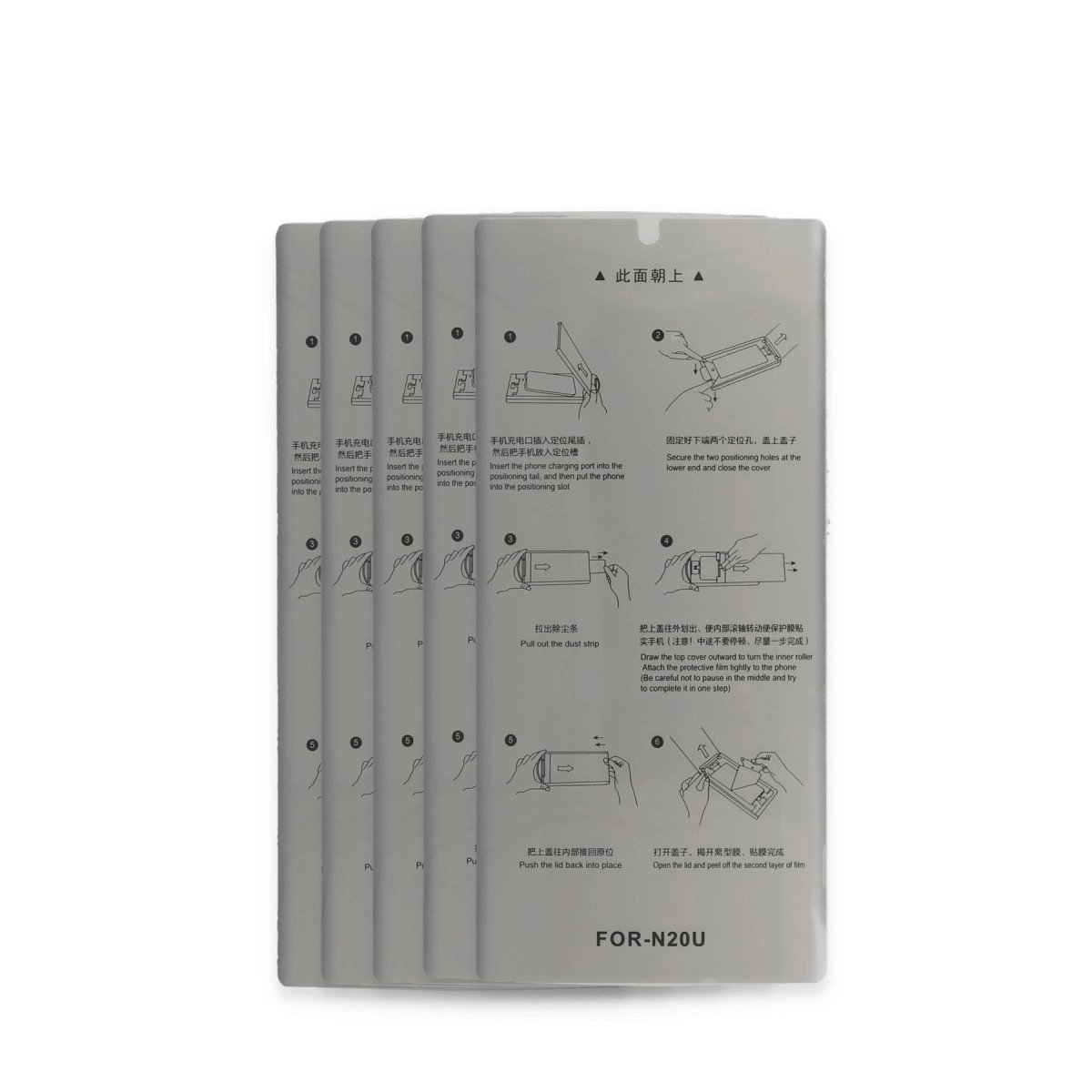 Joko Samsung Galaxy S21 Ultra Autokit 5in1 Fiber Hayalet Polymer Nano Ekran Koruyucu