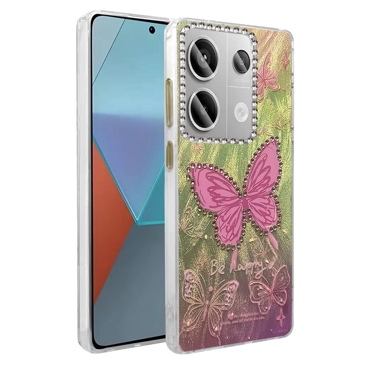 Xiaomi Redmi Note 13 Pro 4g Kılıf Blade Aynalı Desenli Kapak - Desen 5 Xiaomi Redmi Note 13 Pro 4g Kılıf Blade Aynalı Desenli Kapak - Desen 5