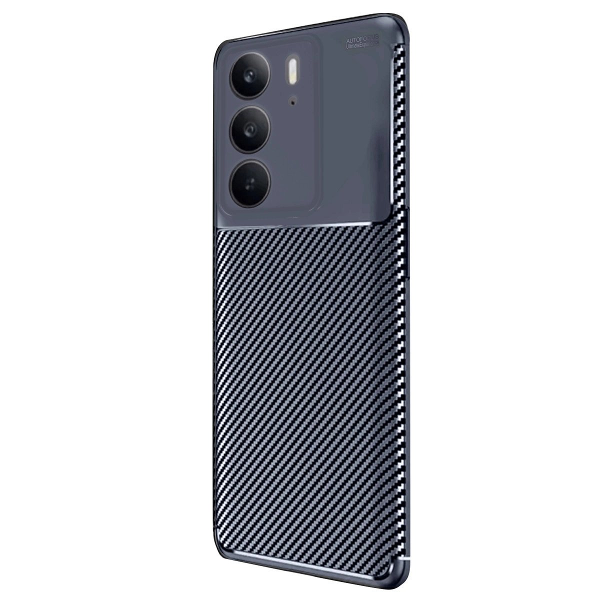 Realme C75 4g Auto Focus Karbon Kapak - Lacivert