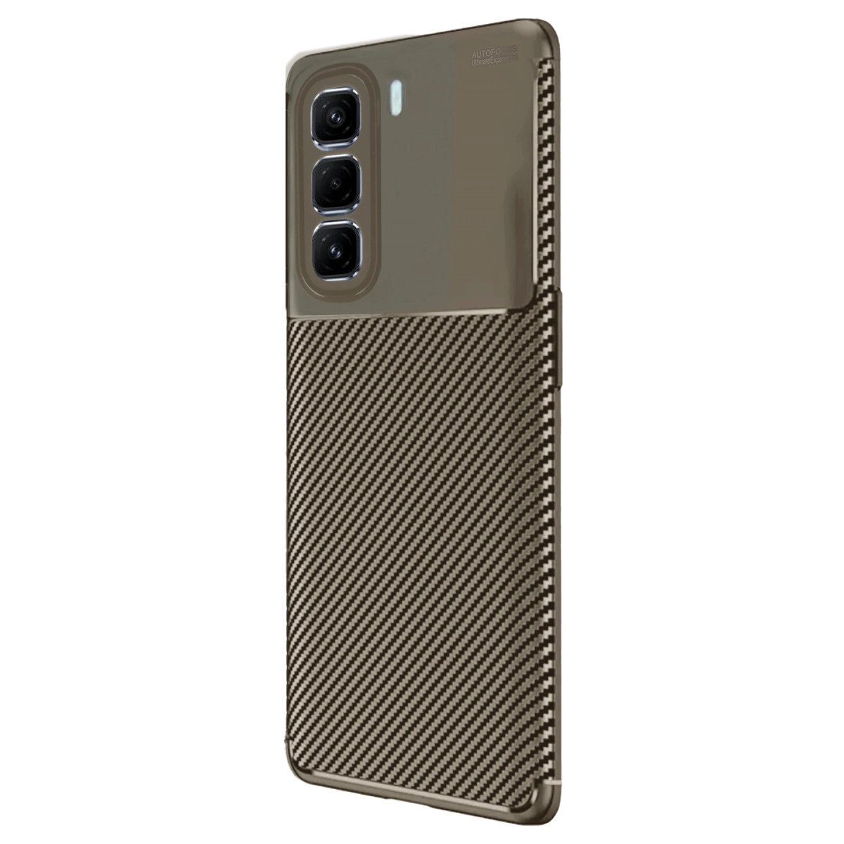 İnfinix Hot 50 Pro Plus 4g Auto Focus Karbon Kapak - Kahverengi İnfinix Hot 50 Pro Plus 4g Auto Focus Karbon Kapak - Kahverengi