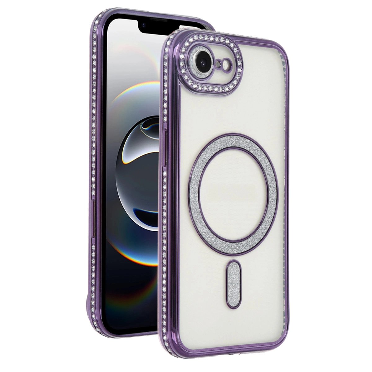 Apple İphone 16e Joke Simli Magneticsafe Kılıf - Derin Mor Apple İphone 16e Joke Simli Magneticsafe Kılıf - Derin Mor