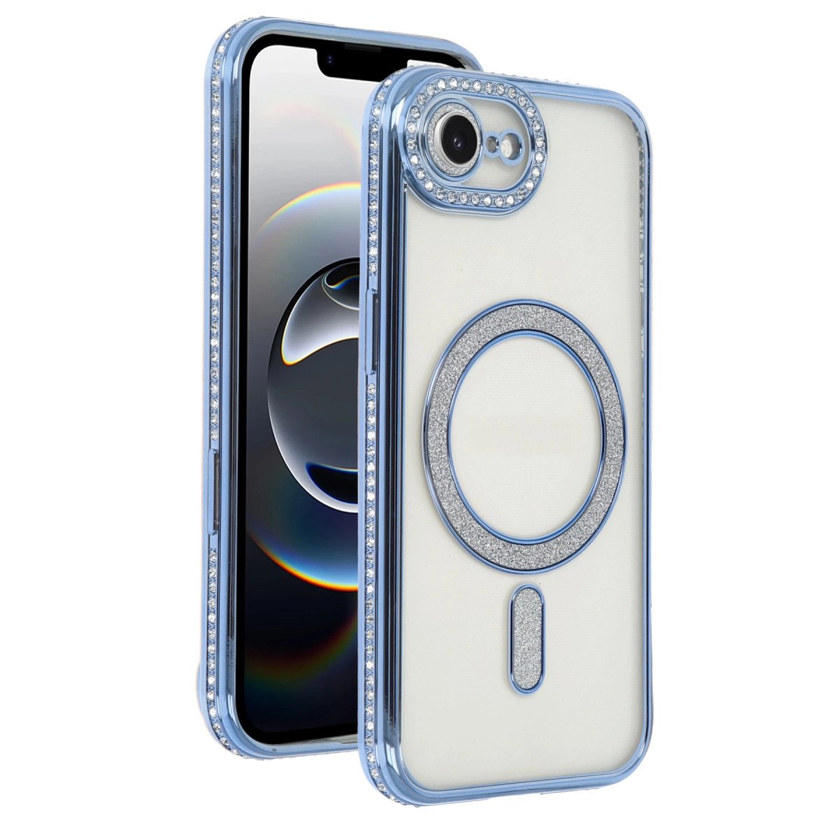 Apple İphone 16e Joke Simli Magneticsafe Kılıf - Mavi Apple İphone 16e Joke Simli Magneticsafe Kılıf - Mavi