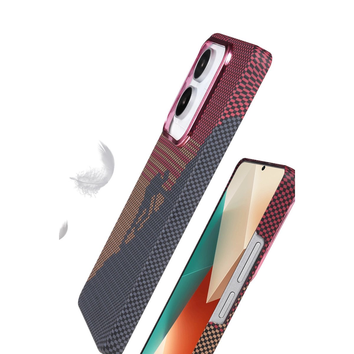 Xiaomi Redmi Note 13 Pro 4g Vega Magsafe Kapak - Siyah Xiaomi Redmi Note 13 Pro 4g Vega Magsafe Kapak - Siyah