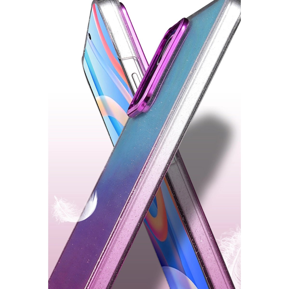Xiaomi Redmi Note 11 Pro Glossy Kapak - Mavi Xiaomi Redmi Note 11 Pro Glossy Kapak - Mavi