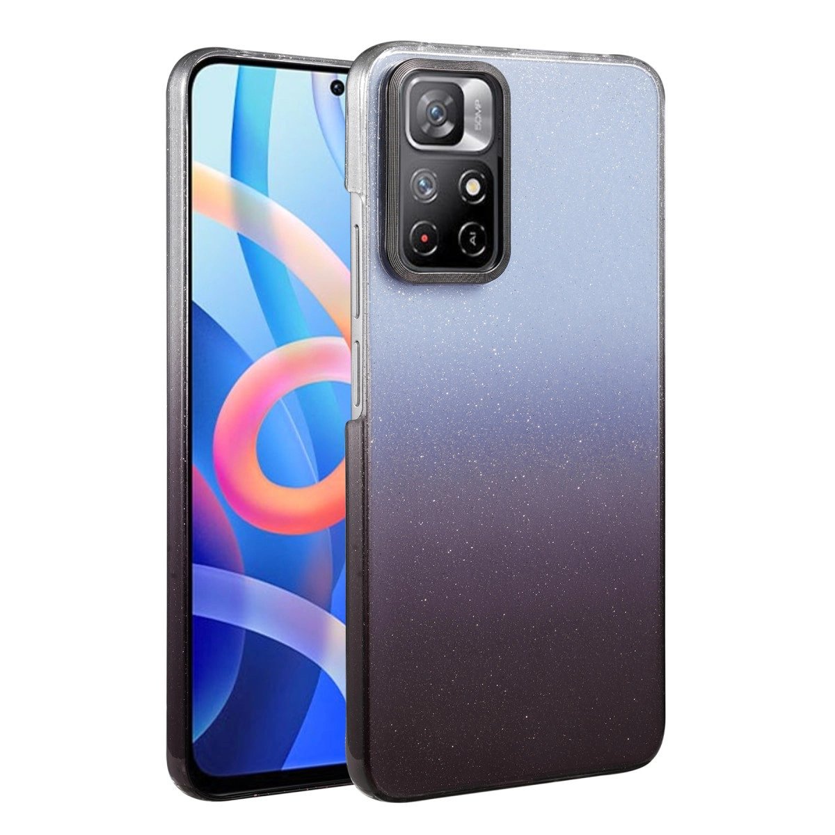 Xiaomi Redmi Note 11 Pro Glossy Kapak - Siyah Xiaomi Redmi Note 11 Pro Glossy Kapak - Siyah