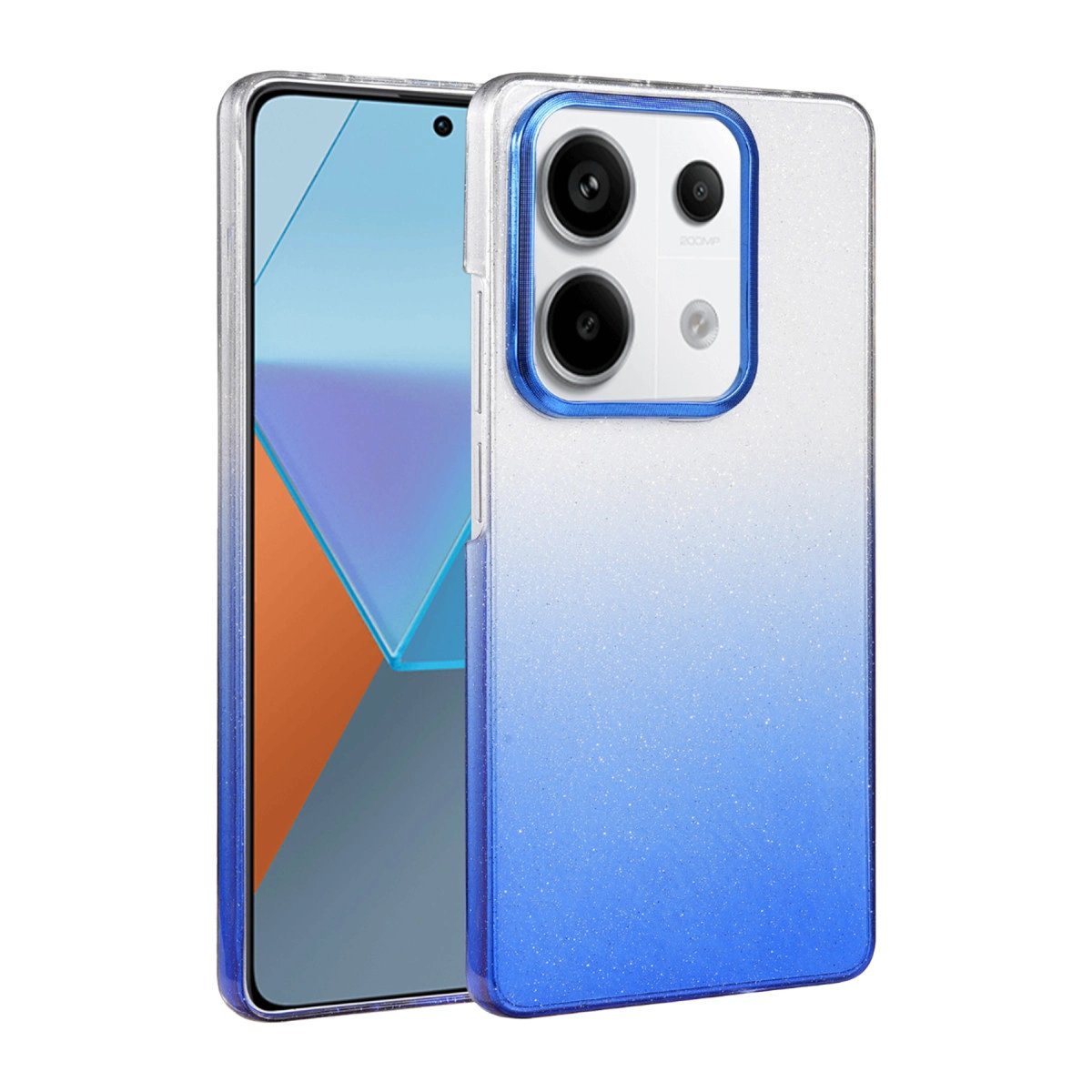 Xiaomi Redmi Note 13 Pro 4g Glossy Kapak - Mavi