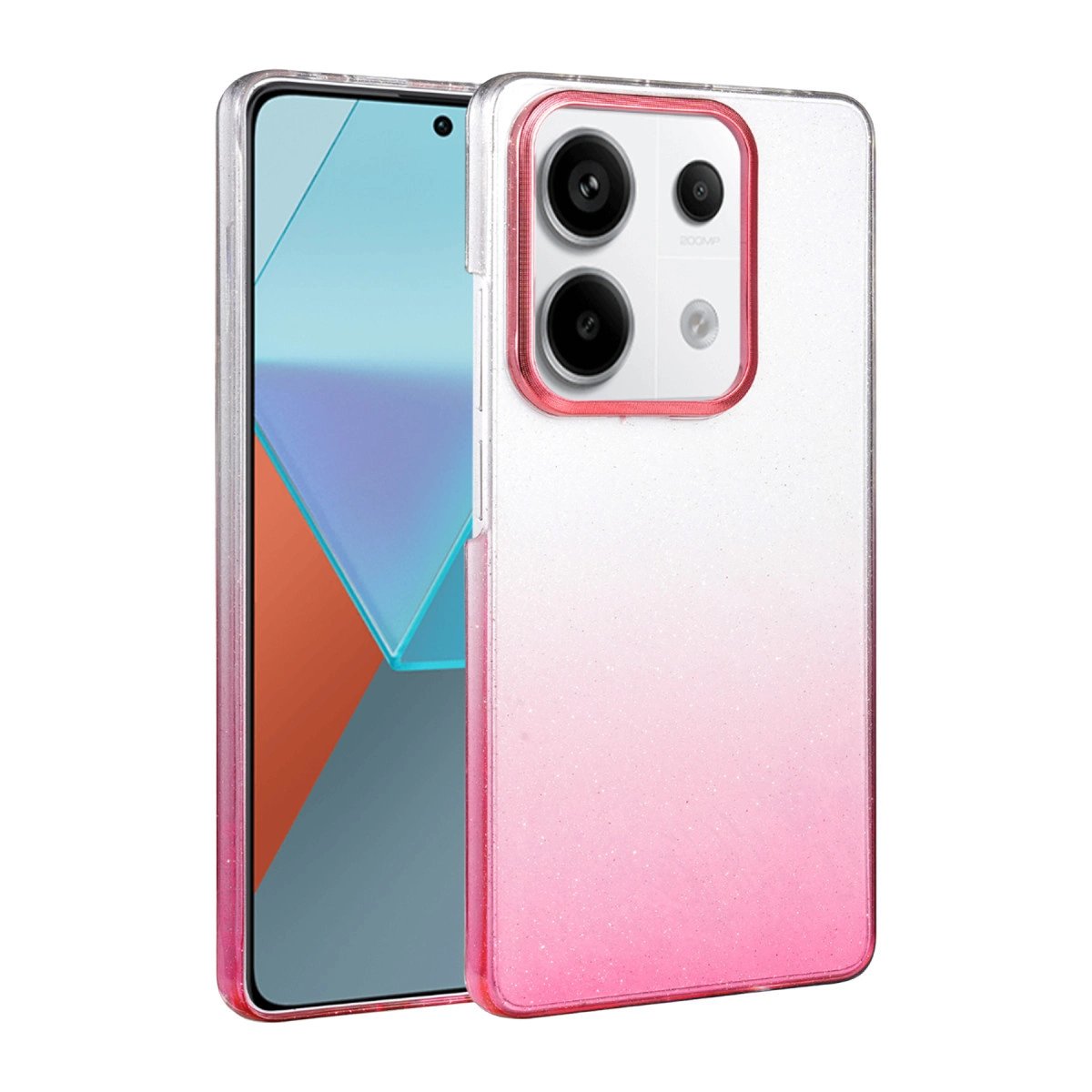 Xiaomi Redmi Note 13 Pro 4g Glossy Kapak - Pembe Xiaomi Redmi Note 13 Pro 4g Glossy Kapak - Pembe